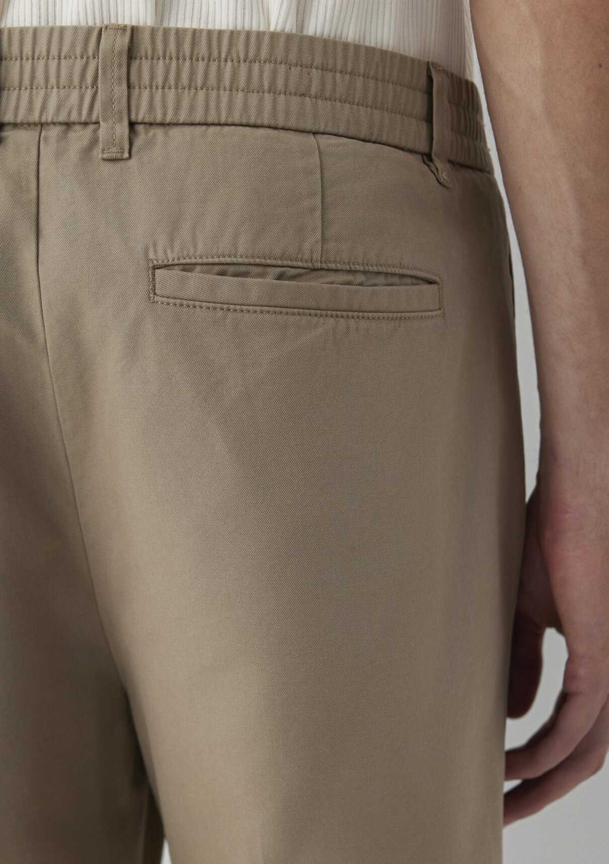 Mavi Liyosel Karışımlı Bej Jogger Pantolon görsel 7