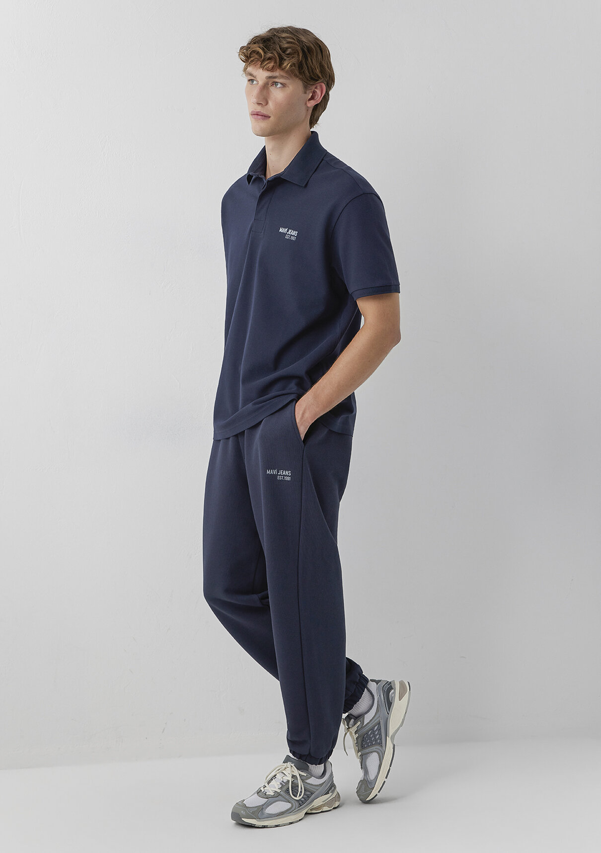 Mavi Jeans Baskılı Lacivert Eşofman Altı görsel 2