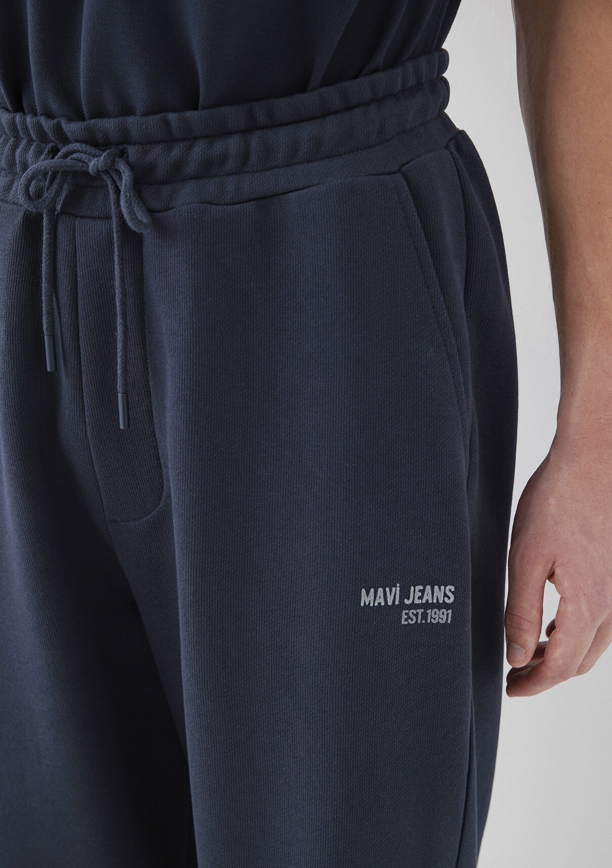 Mavi Jeans Baskılı Lacivert Eşofman Altı görsel 6