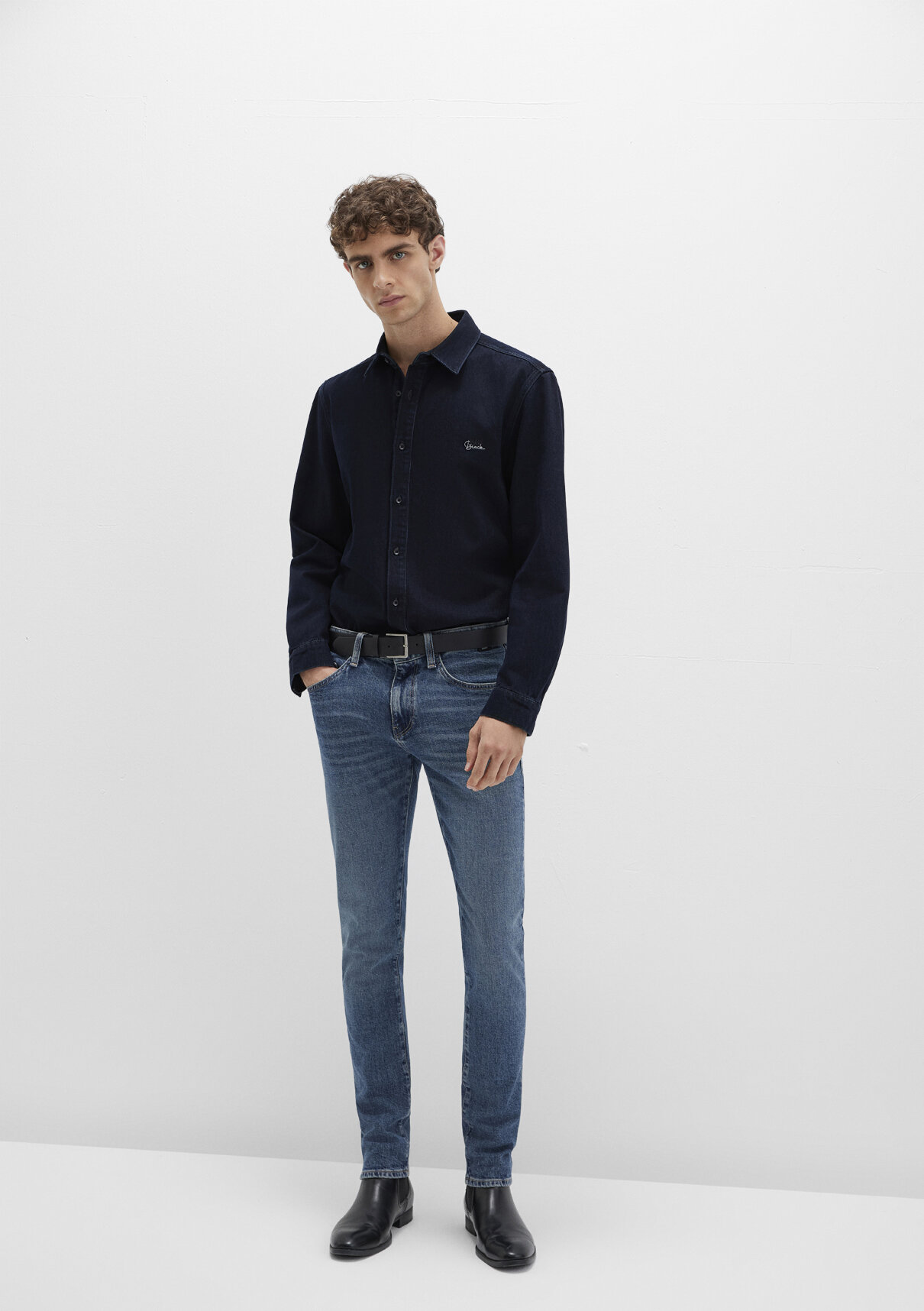 Mavi Black Puslu Mavi Jean Pantolon