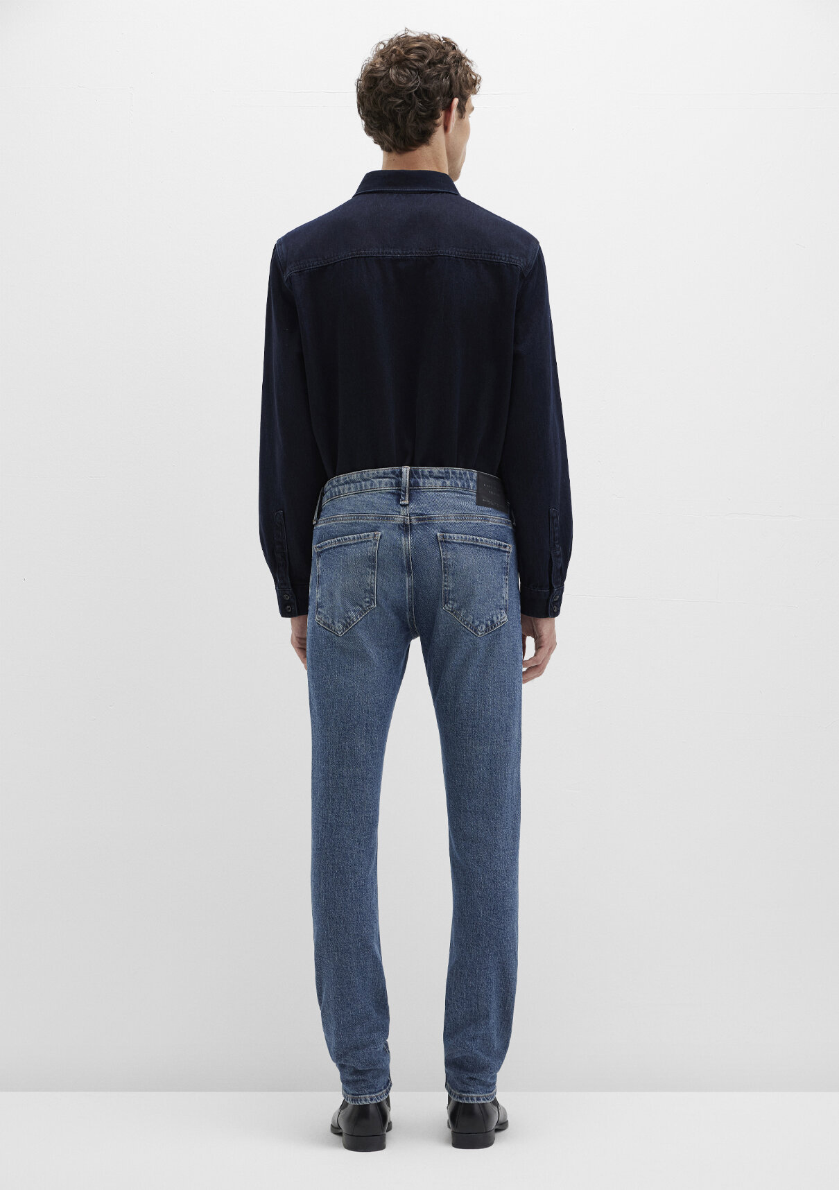 Mavi Black Puslu Mavi Jean Pantolon görsel 4