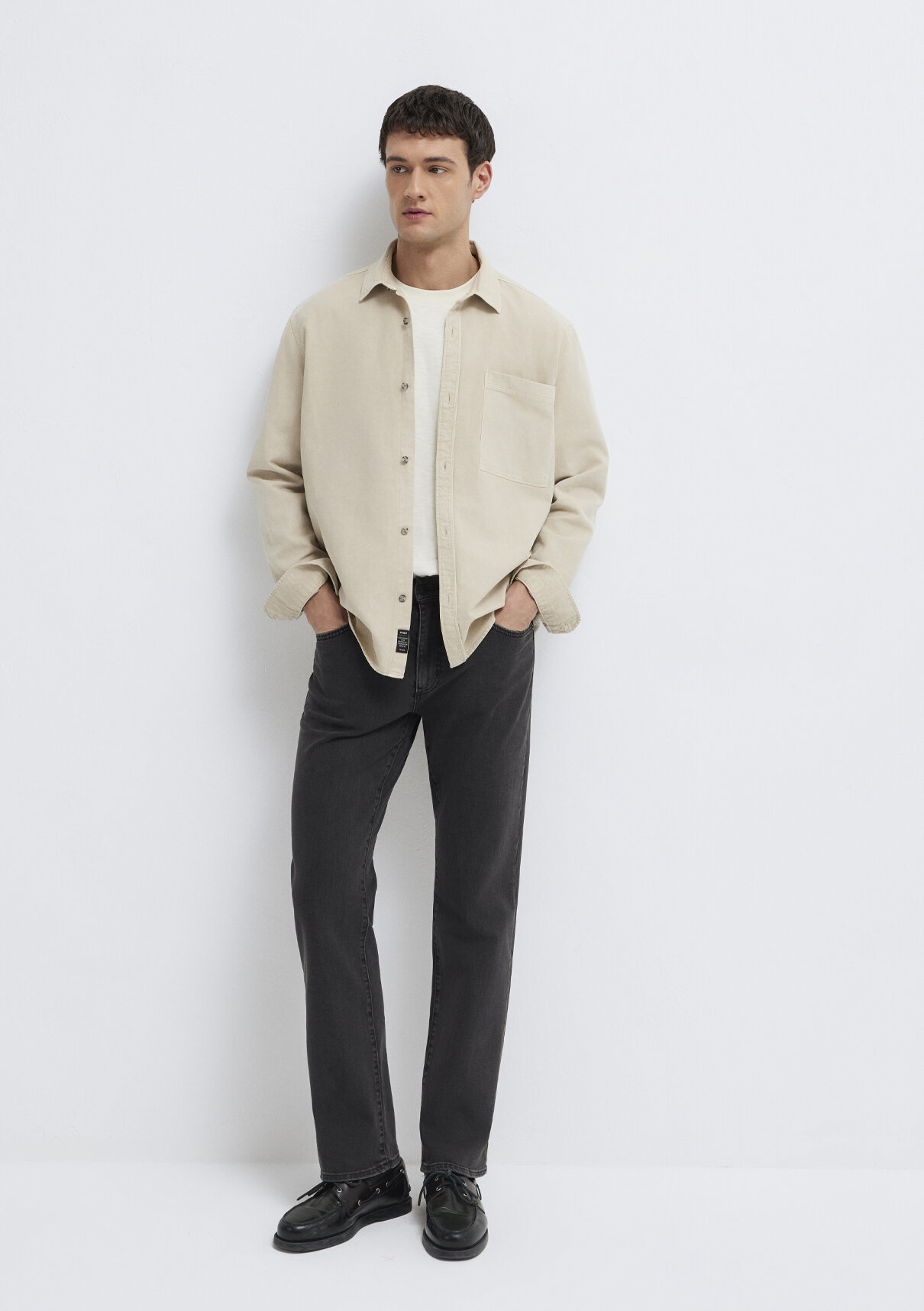 Mavi Koyu Gri Comfort Smoke Jean Pantolon görsel 2