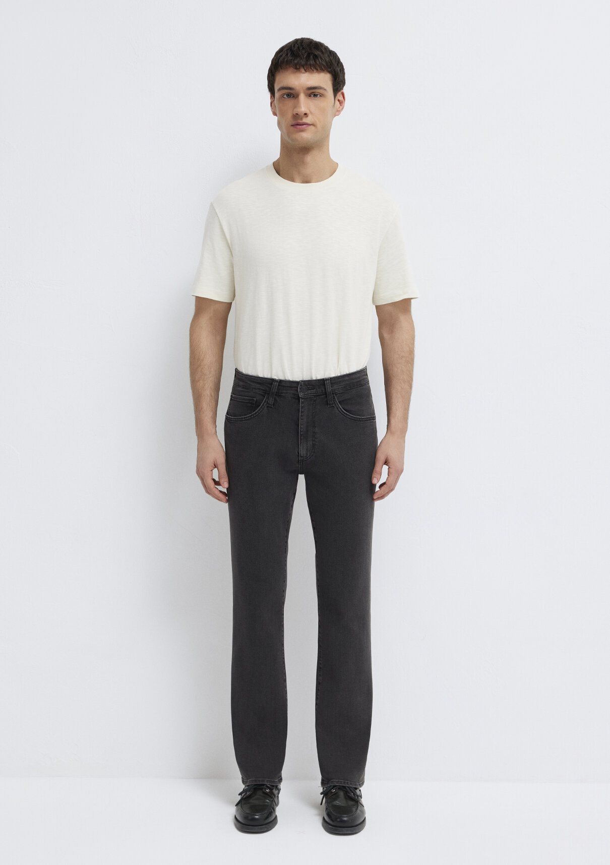 Mavi Koyu Gri Comfort Smoke Jean Pantolon görsel 3