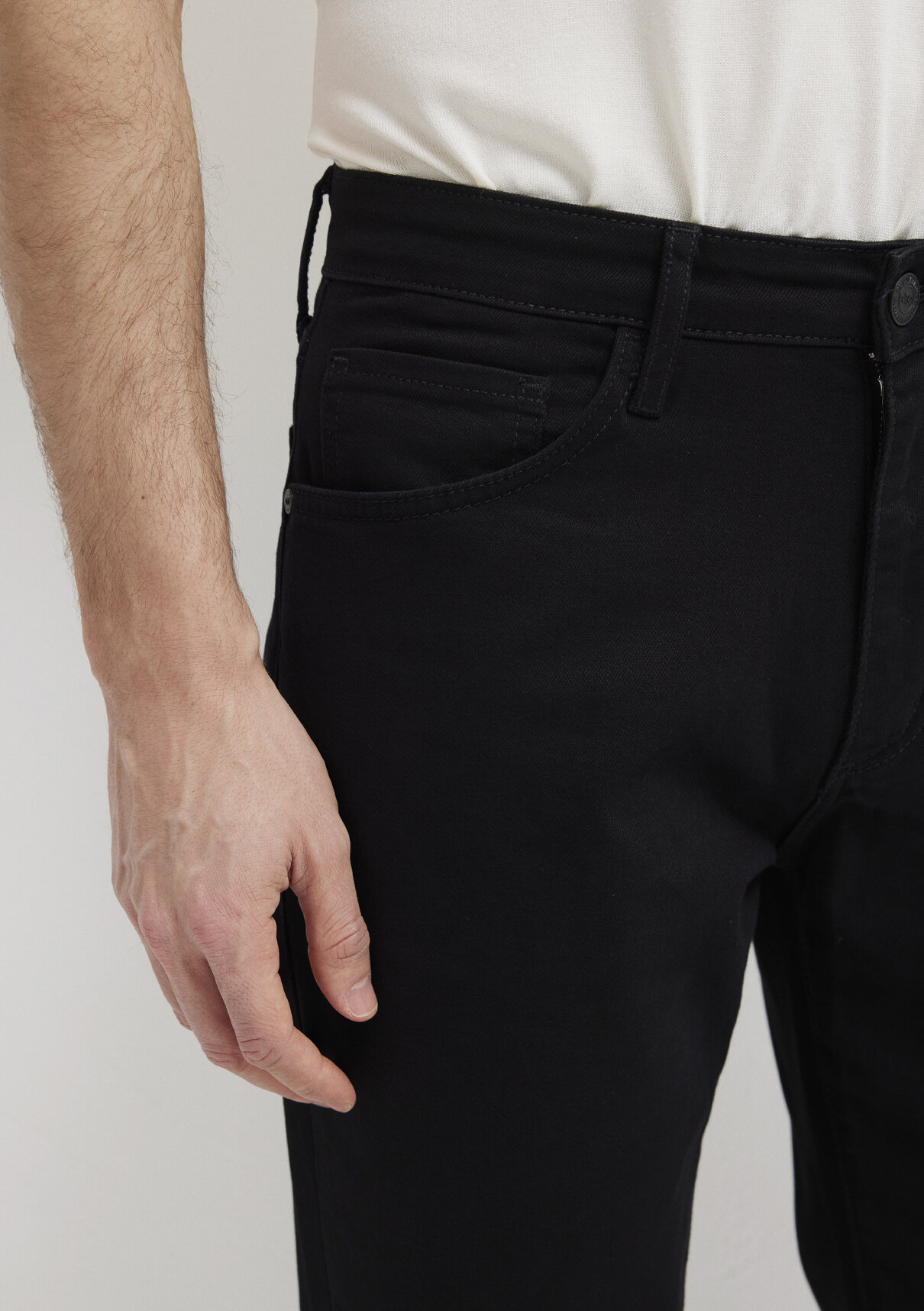 Mavi Siyah Comfort Jean Pantolon görsel 7
