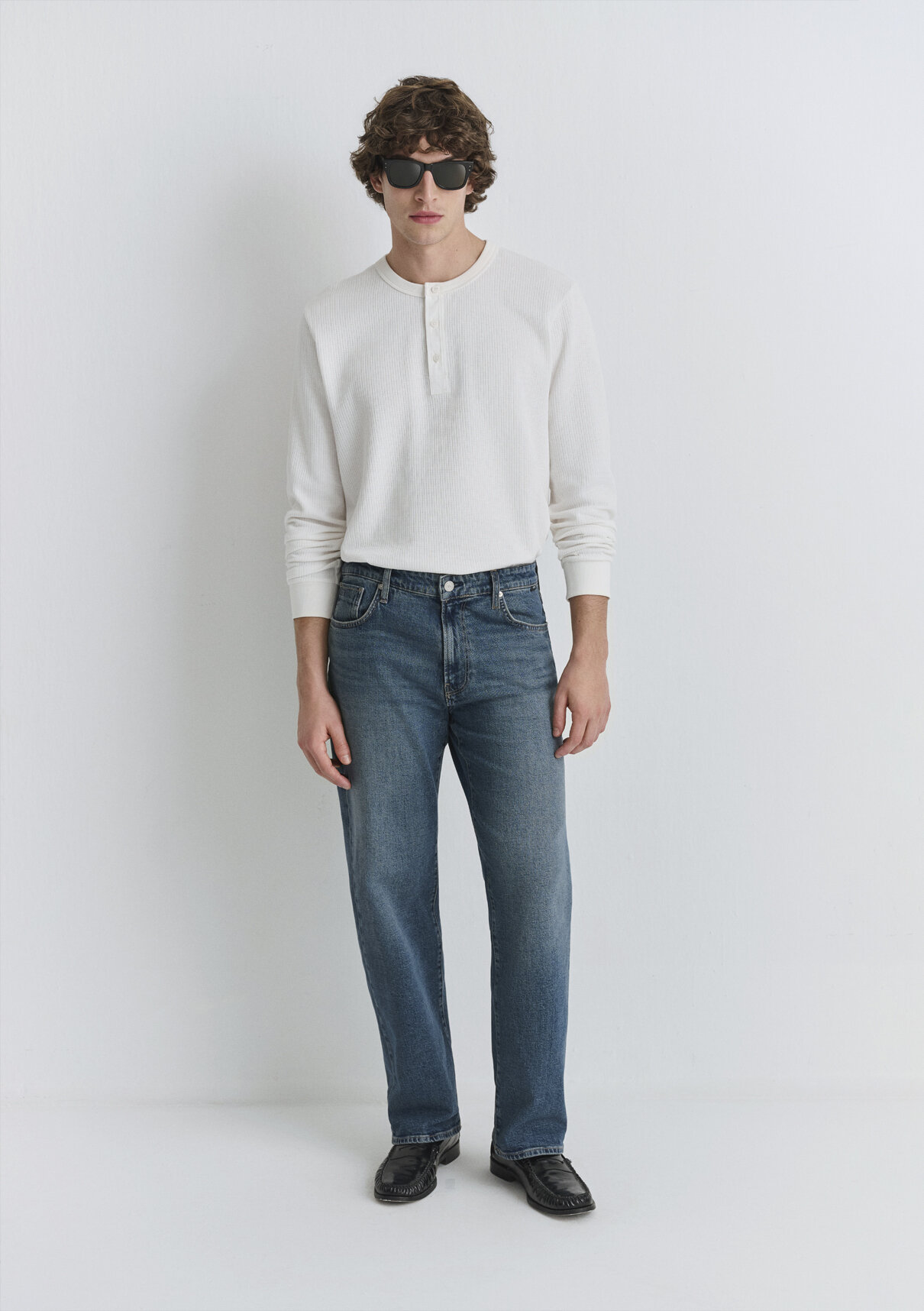 Mavi Classic Denim Puslu Mavi Jean Pantolon