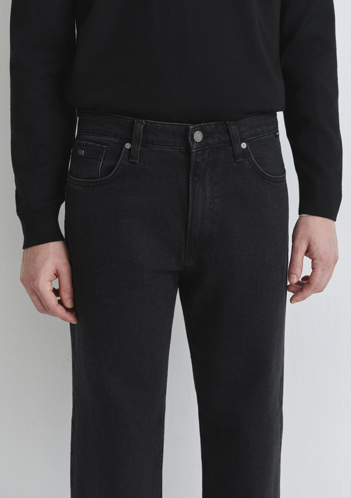 Mavi Classic Denim Yıkamalı Siyah Jean Pantolon görsel 6