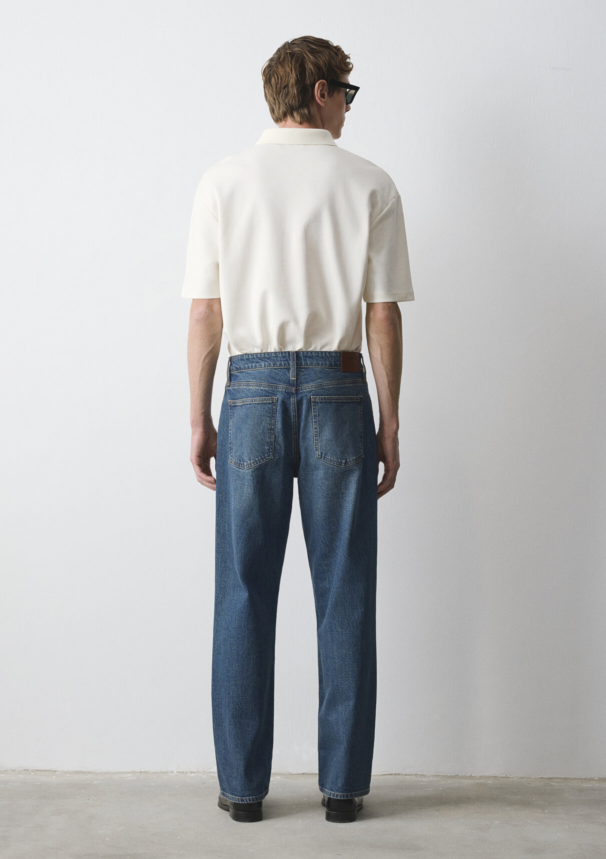 Mavi Classic Denim Puslu Indigo Mavisi Jean Pantolon görsel 5