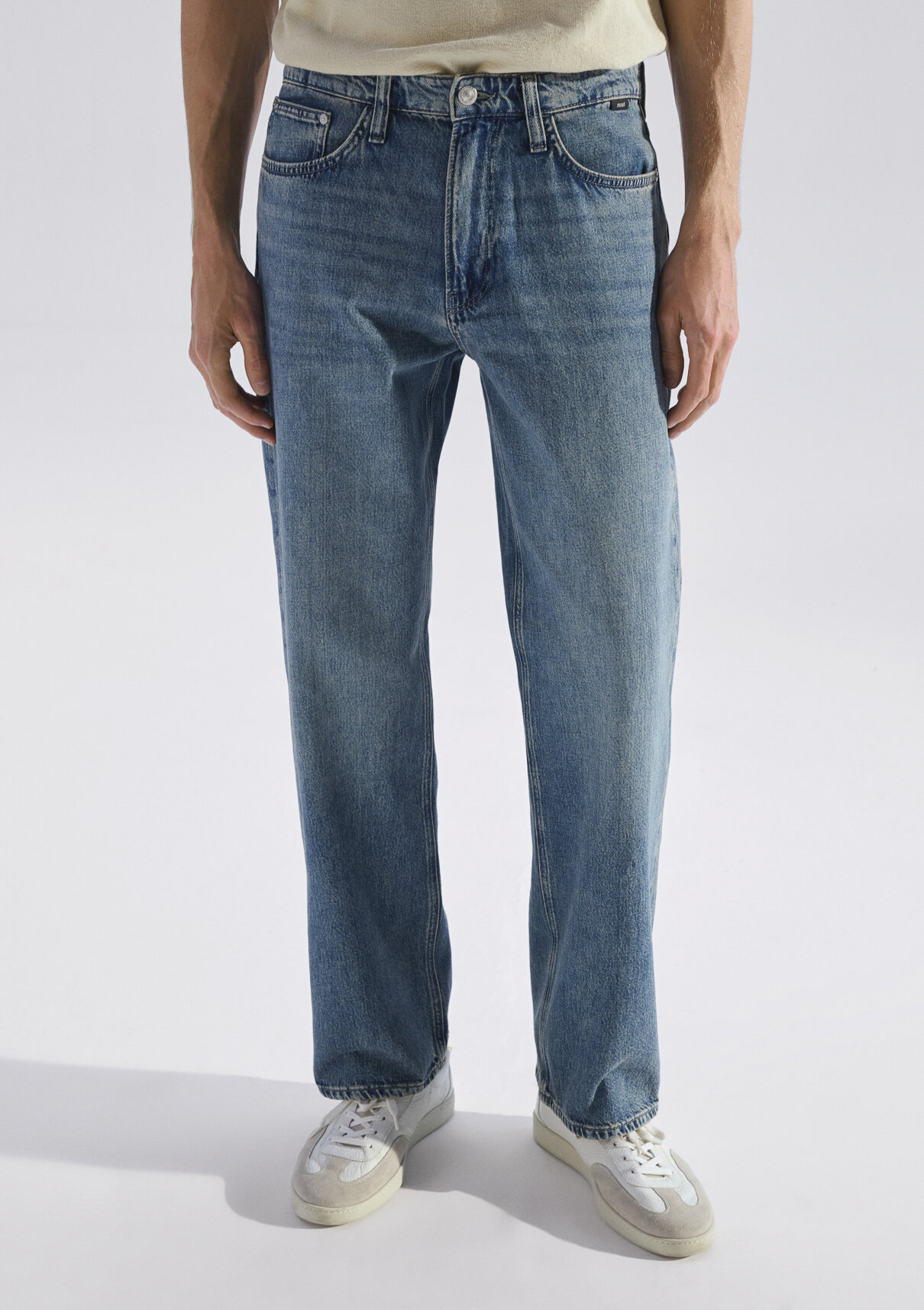 Mavi Street Puslu Indigo Mavisi Jean Pantolon görsel 3