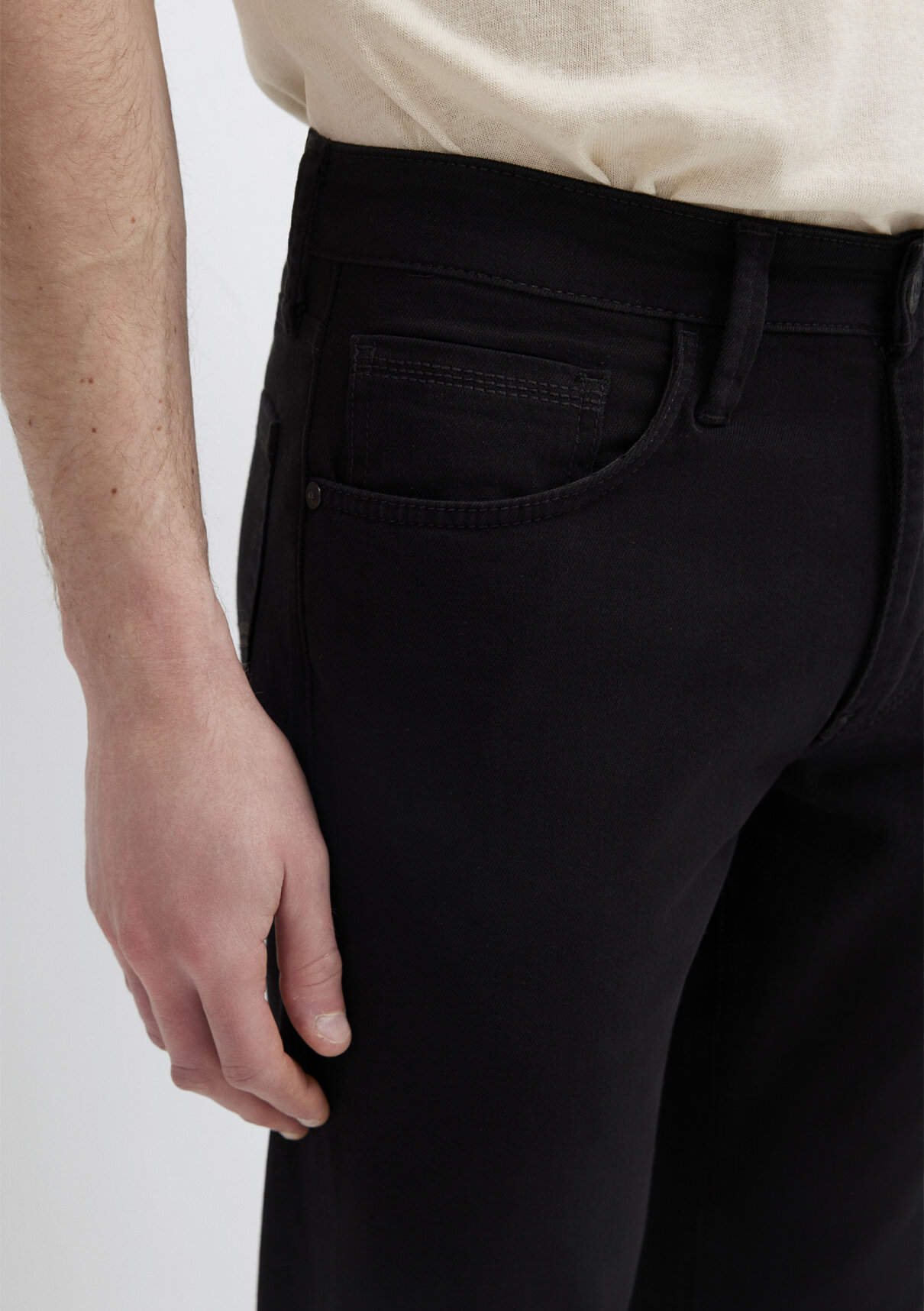 Mavi Hunter Siyah Comfort Jean Pantolon görsel 8