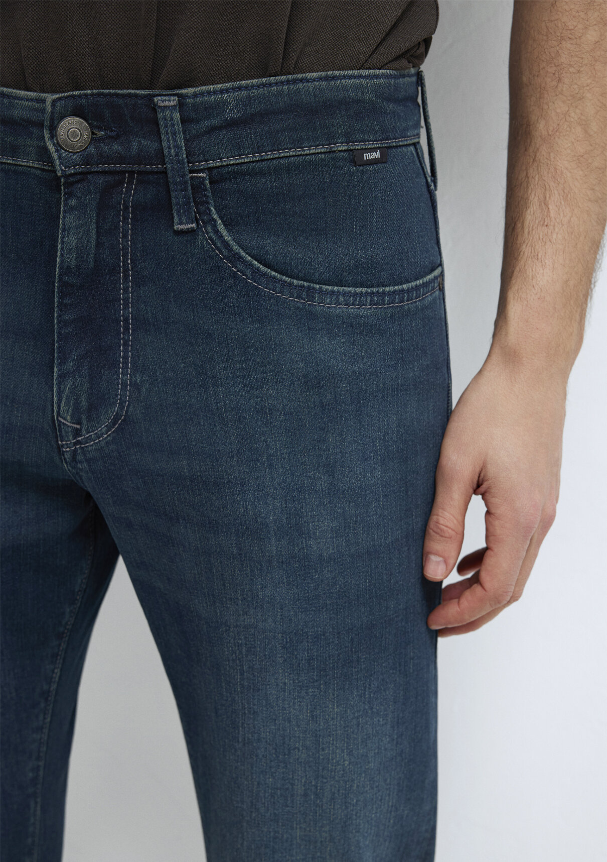 Mavi Premium Koyu Mavi Jean Pantolon görsel 6