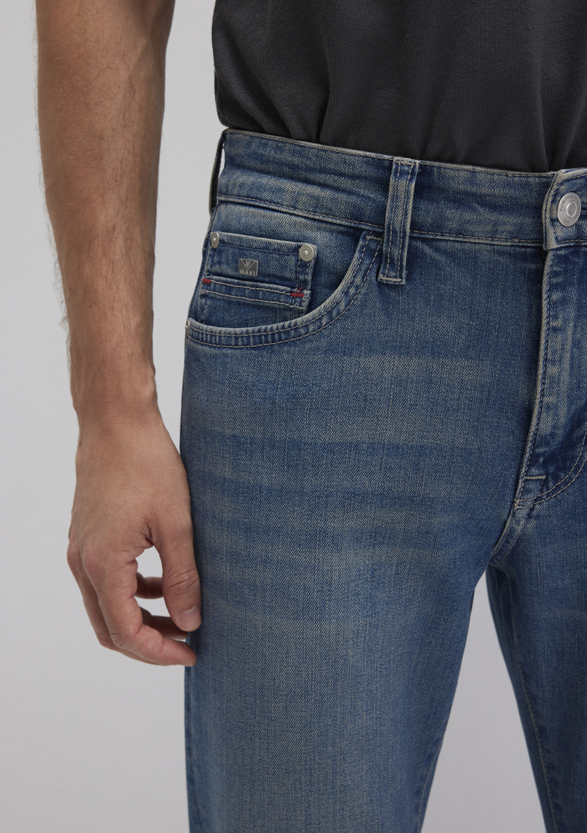 Mavi Premium Puslu Indigo Mavisi Jean Pantolon görsel 6
