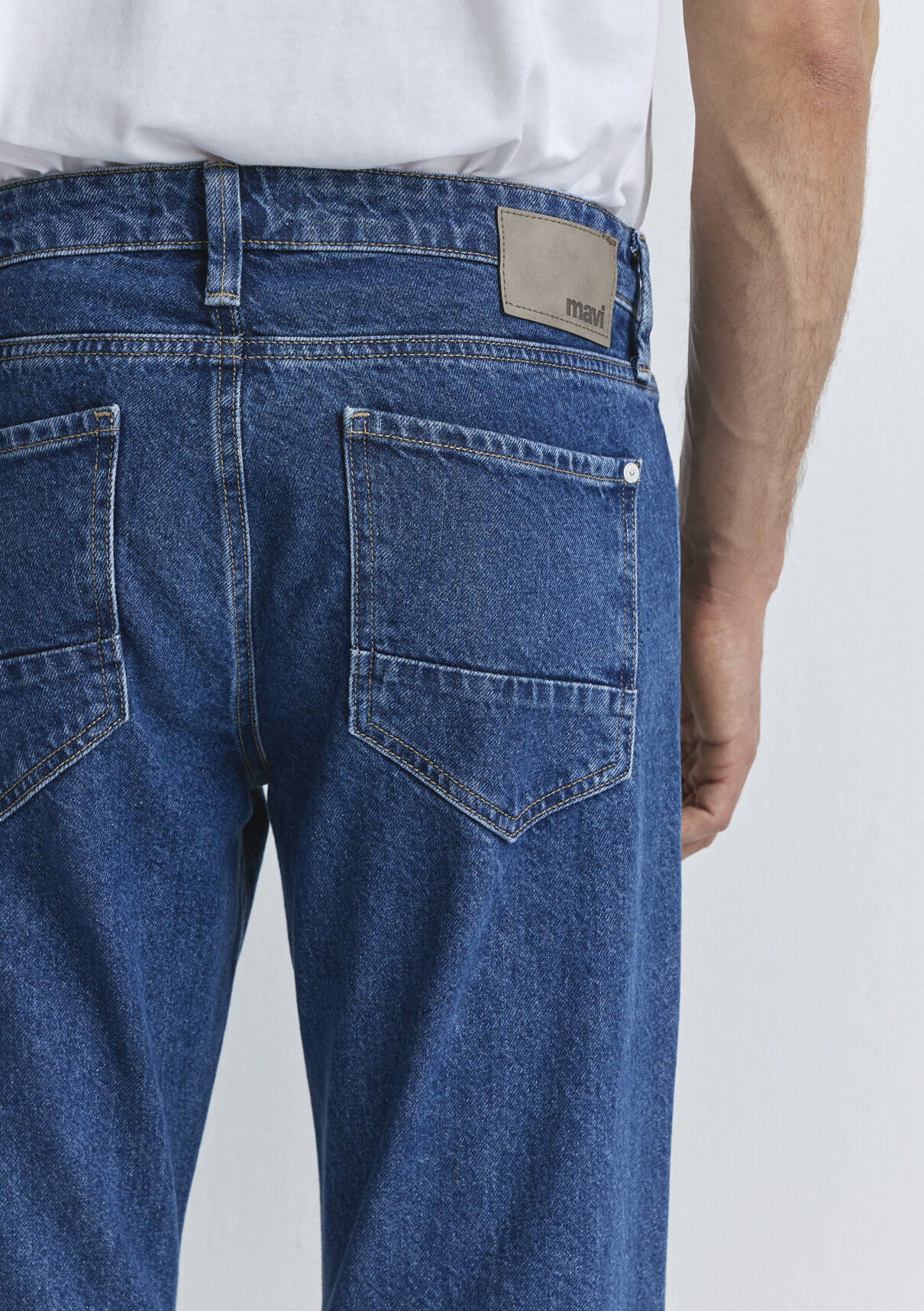 Mavi 90lar Indigo Mavisi Jean Pantolon görsel 7