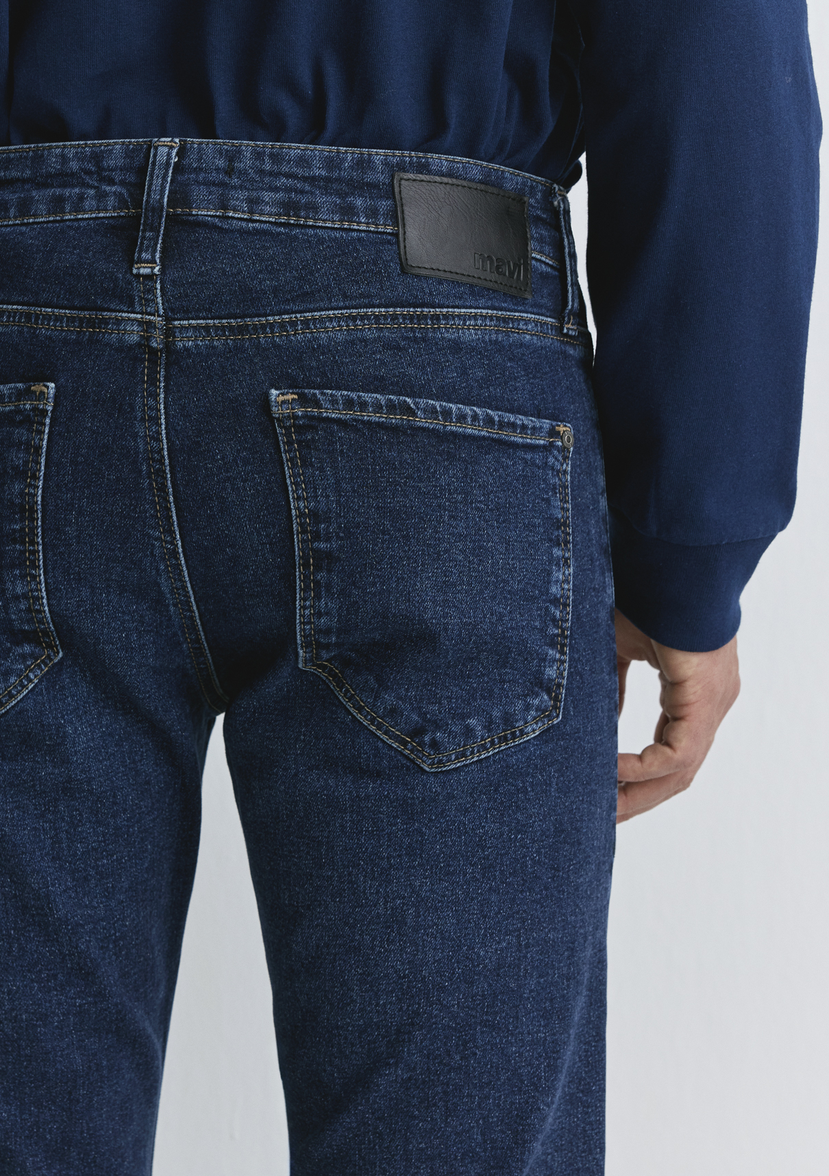 Mavi 90lar TOKK Rinse Jean Pantolon görsel 8