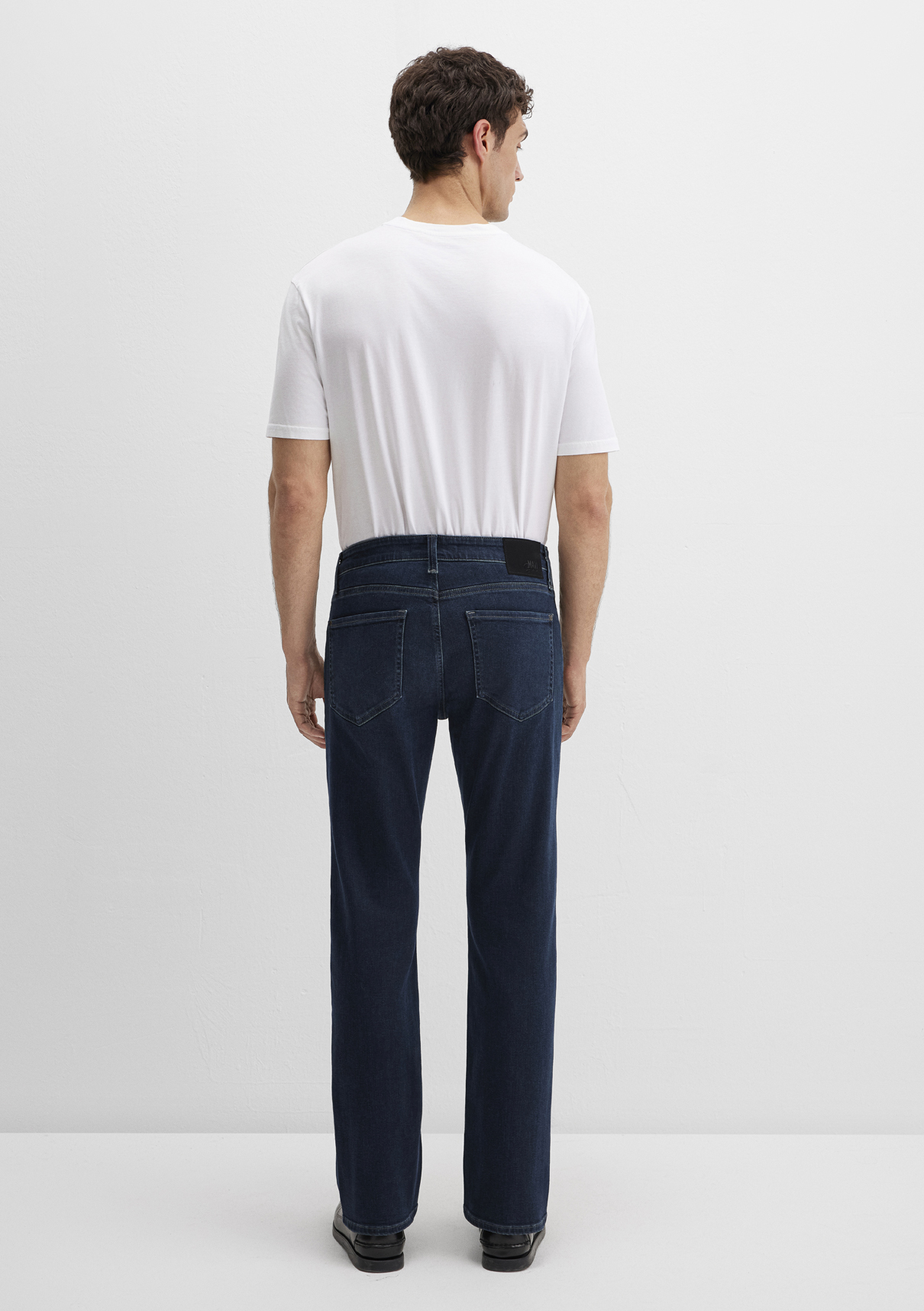 Mavi Lux Black Puslu Koyu Mavi Jean Pantolon görsel 4