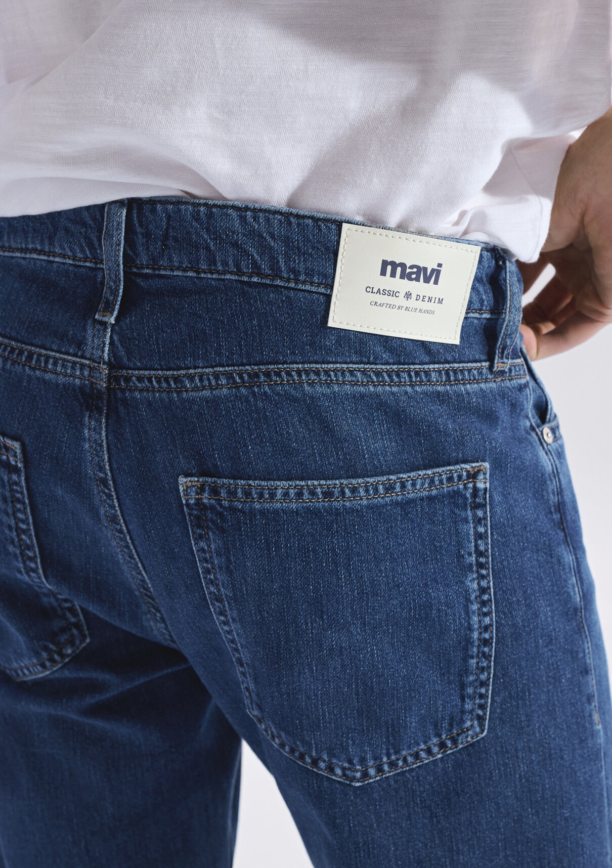 Mavi Classic Denim Koyu Mavi Jean Pantolon görsel 8