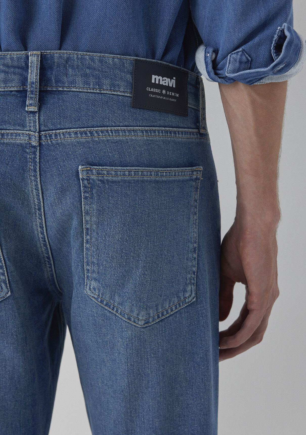 Mavi Classic Denim Indigo Mavisi Jean Pantolon görsel 8