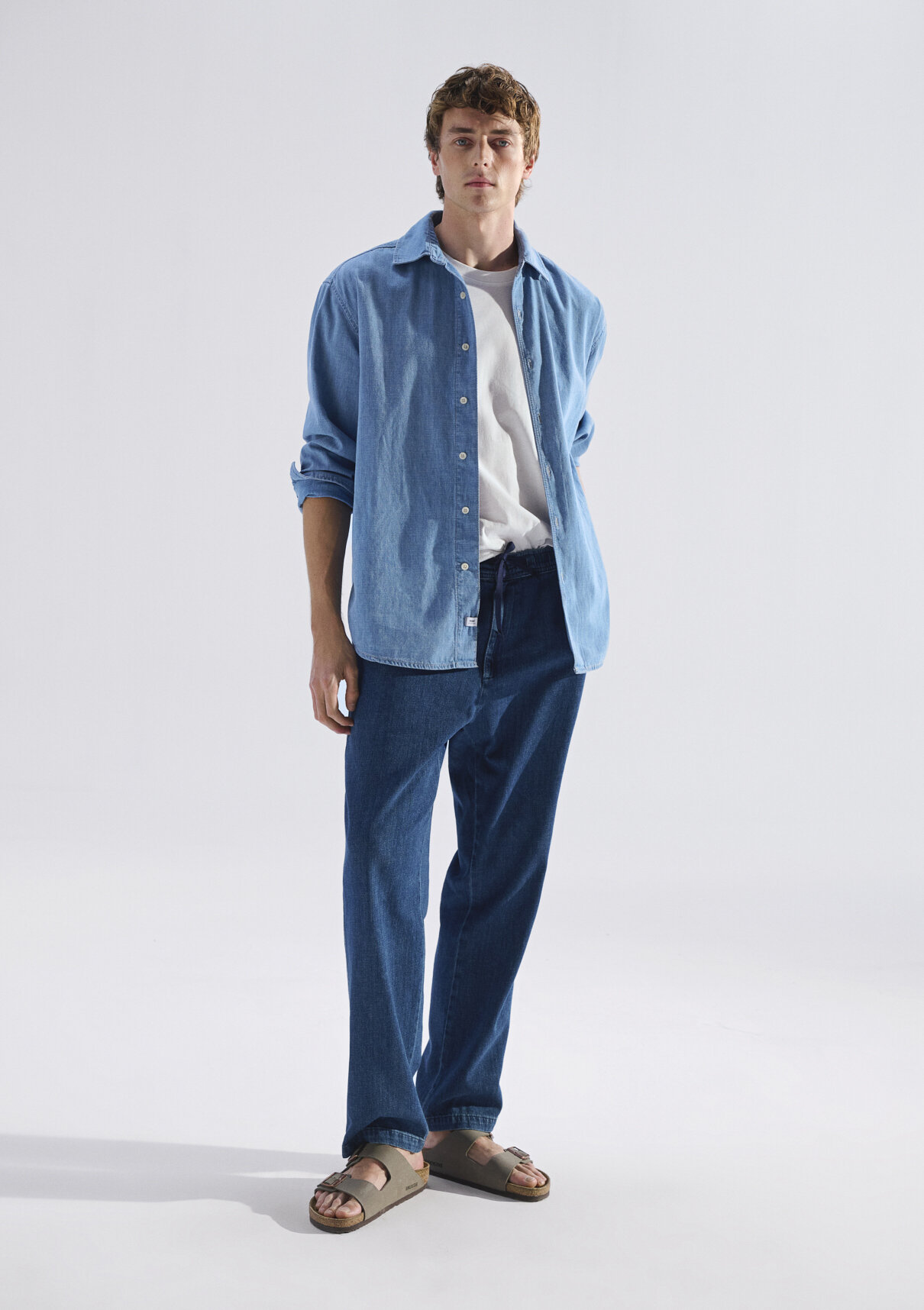 Mavi Edition Indigo Mavisi Keten Karışımlı Jean Pantolon görsel 2