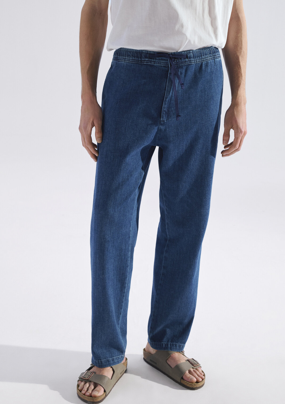 Mavi Edition Indigo Mavisi Keten Karışımlı Jean Pantolon görsel 3