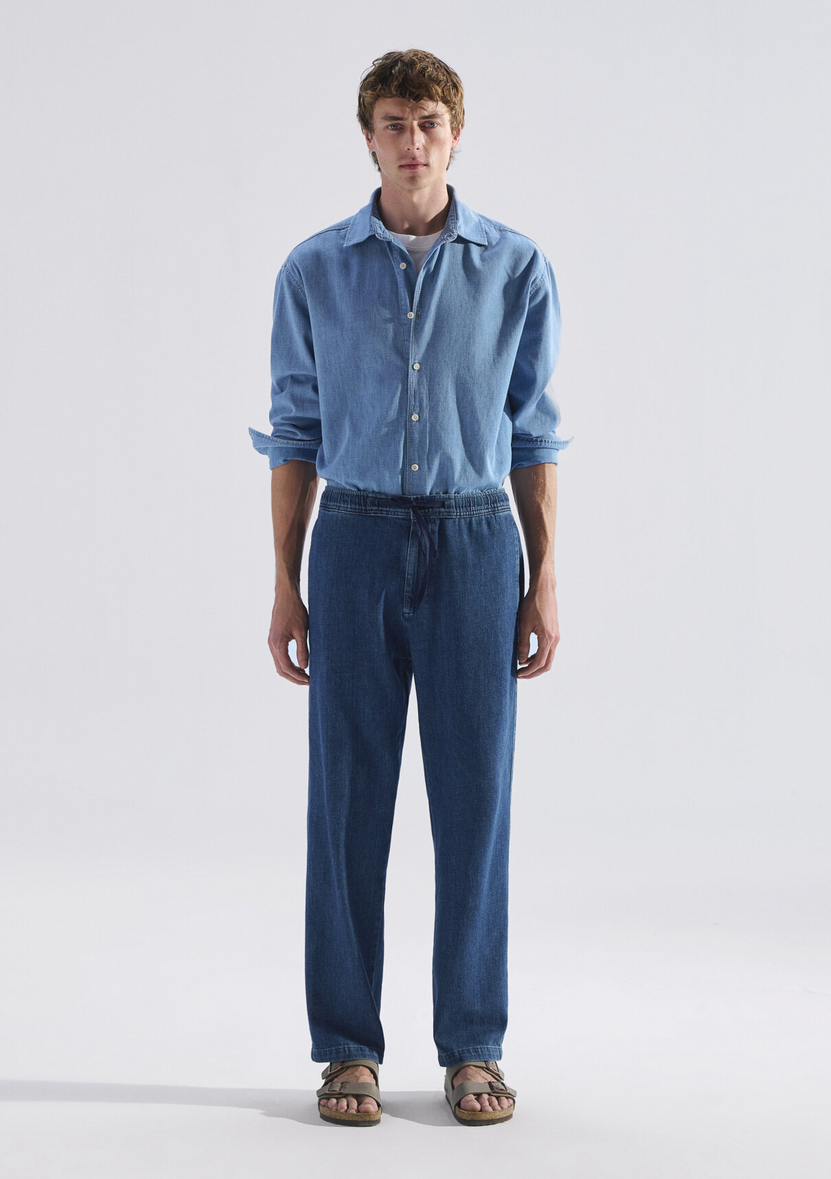 Mavi Edition Indigo Mavisi Keten Karışımlı Jean Pantolon görsel 4
