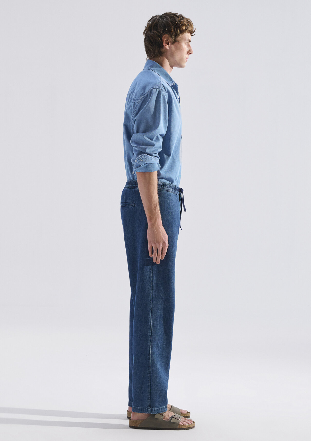 Mavi Edition Indigo Mavisi Keten Karışımlı Jean Pantolon görsel 7