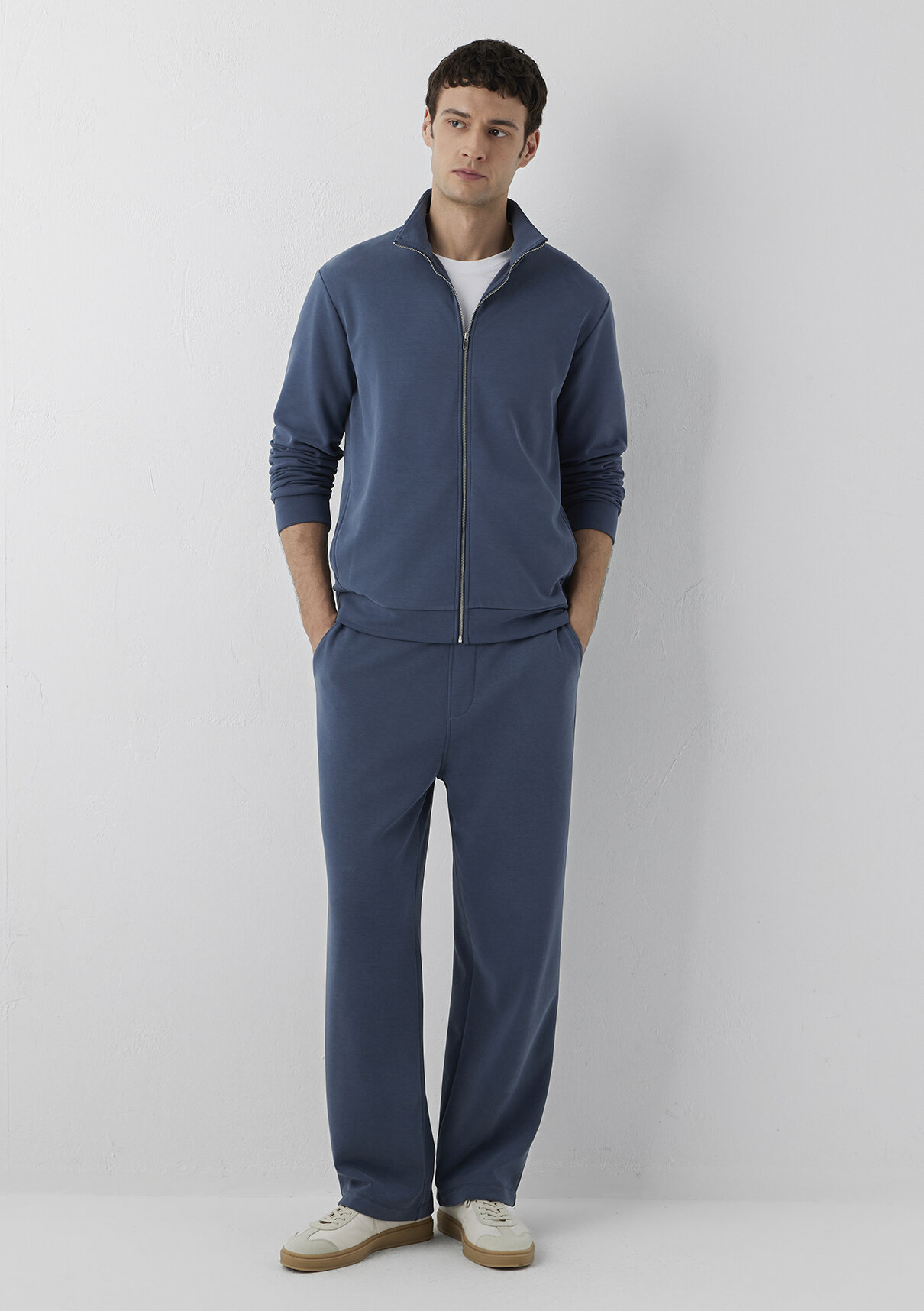 Mavi (Tencel™) Modal Karışımlı Mavi Eşofman Altı