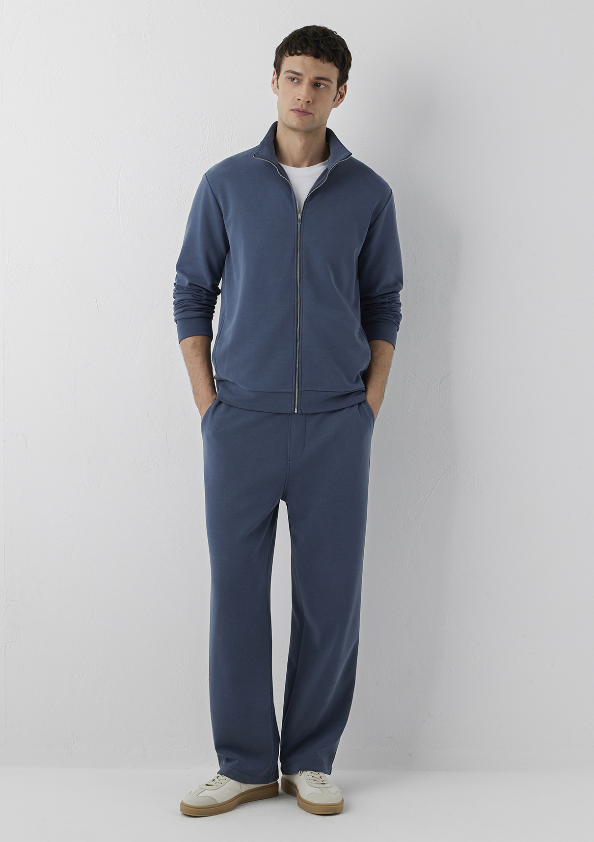 Mavi (Tencel™) Modal Karışımlı Mavi Eşofman Altı