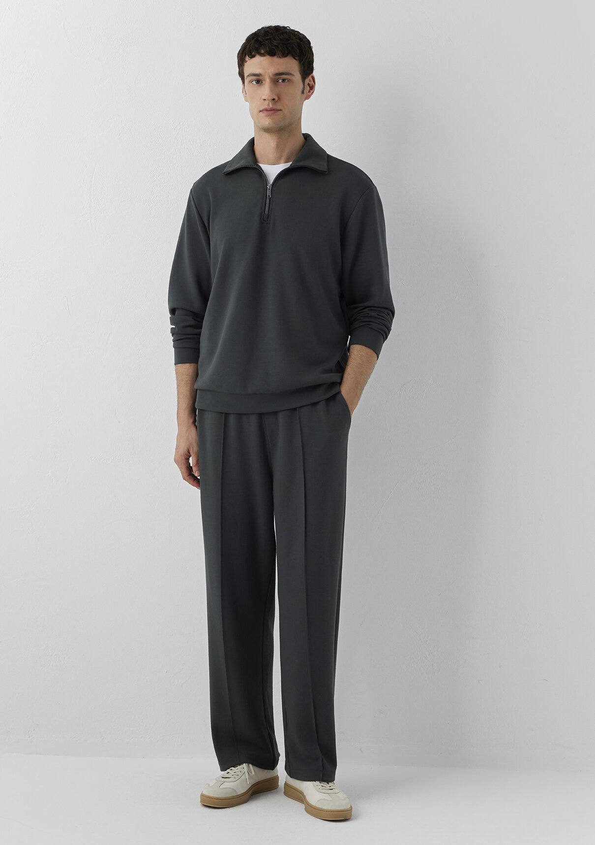 Mavi (Tencel™) Modal Karışımlı Antrasit Eşofman Altı