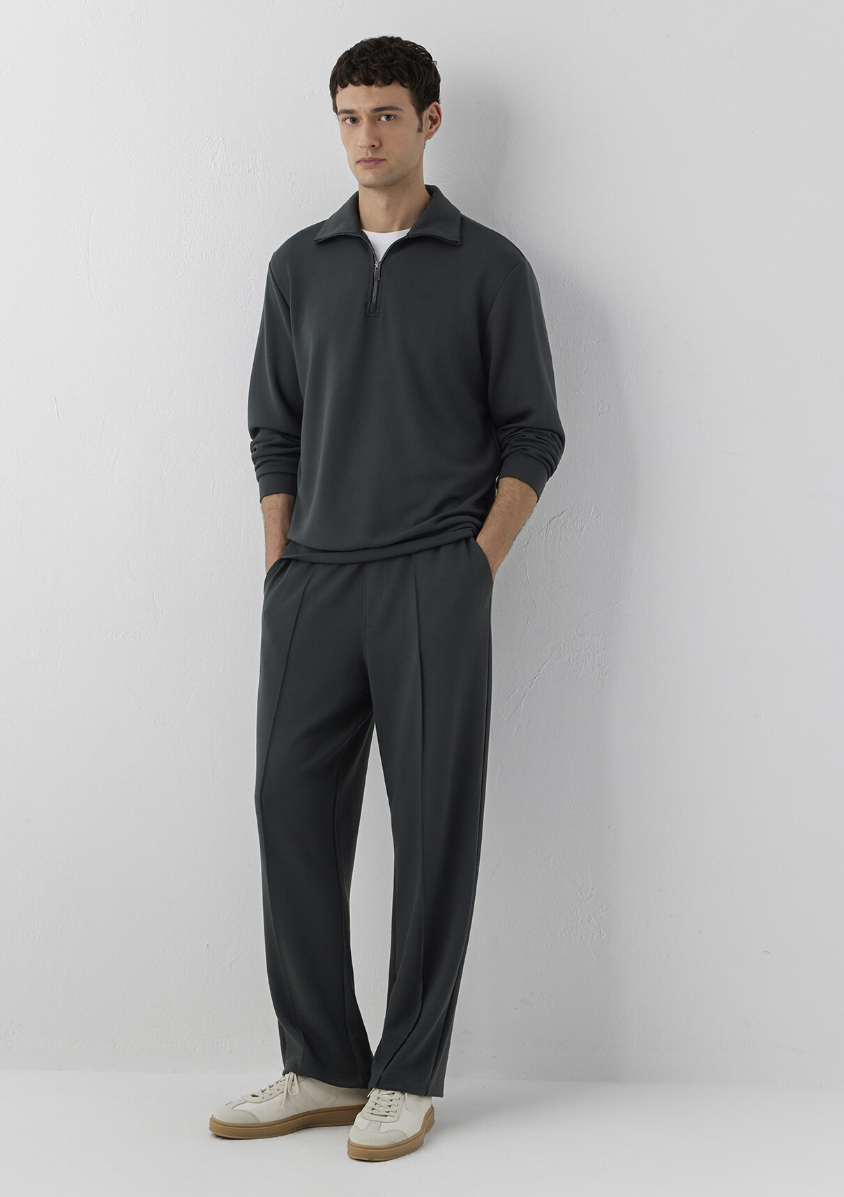 Mavi (Tencel™) Modal Karışımlı Antrasit Eşofman Altı görsel 2