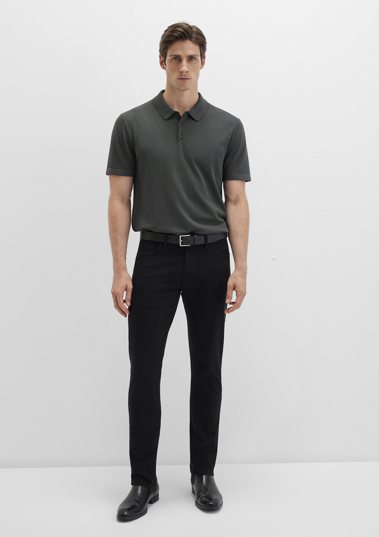 Mavi Siyah Comfort Jean Pantolon görsel 2