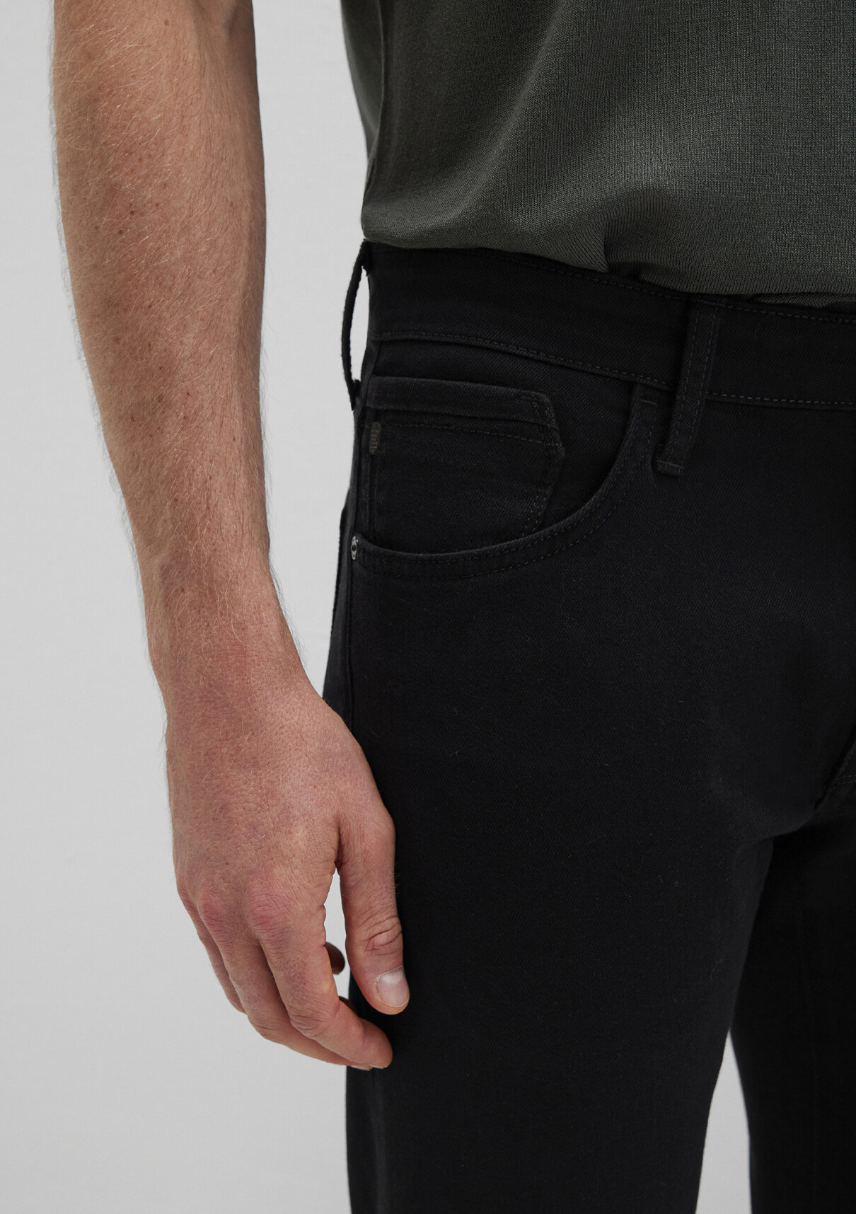 Mavi Siyah Comfort Jean Pantolon görsel 6