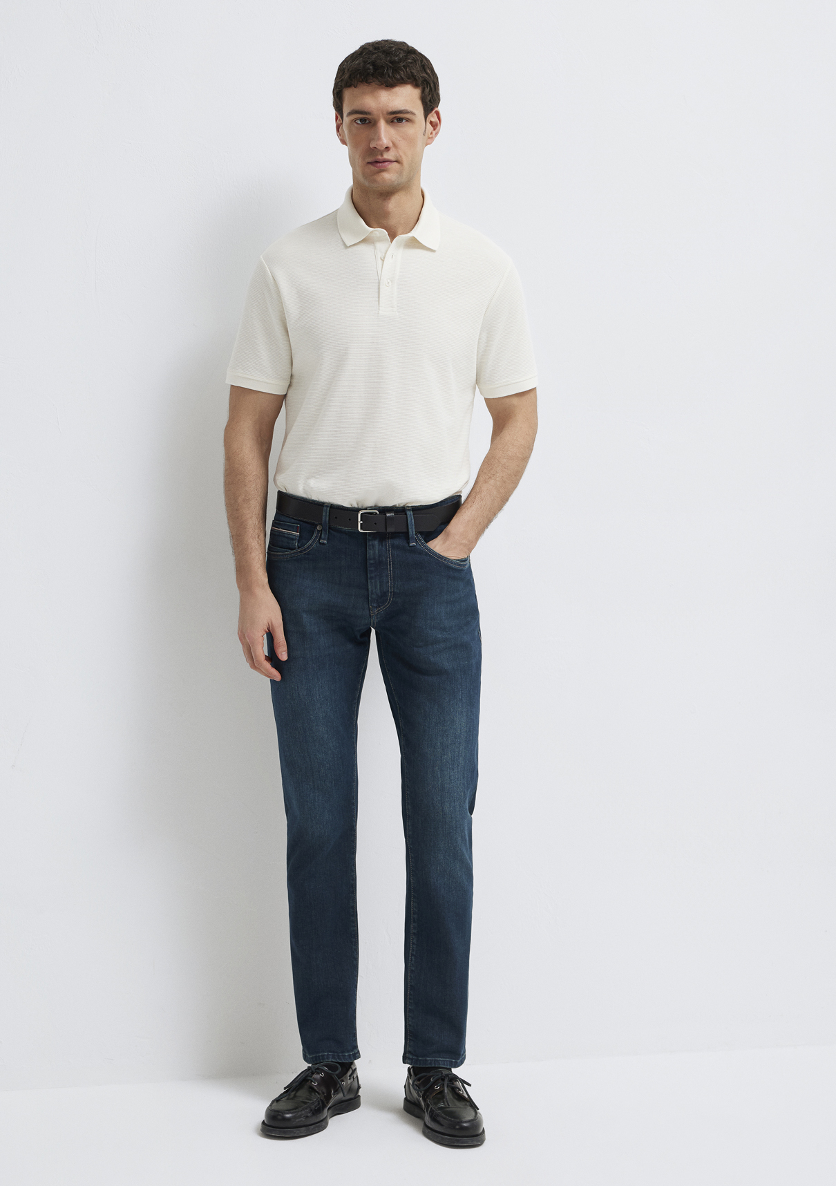 Mavi Premium Puslu Koyu Mavi Jean Pantolon