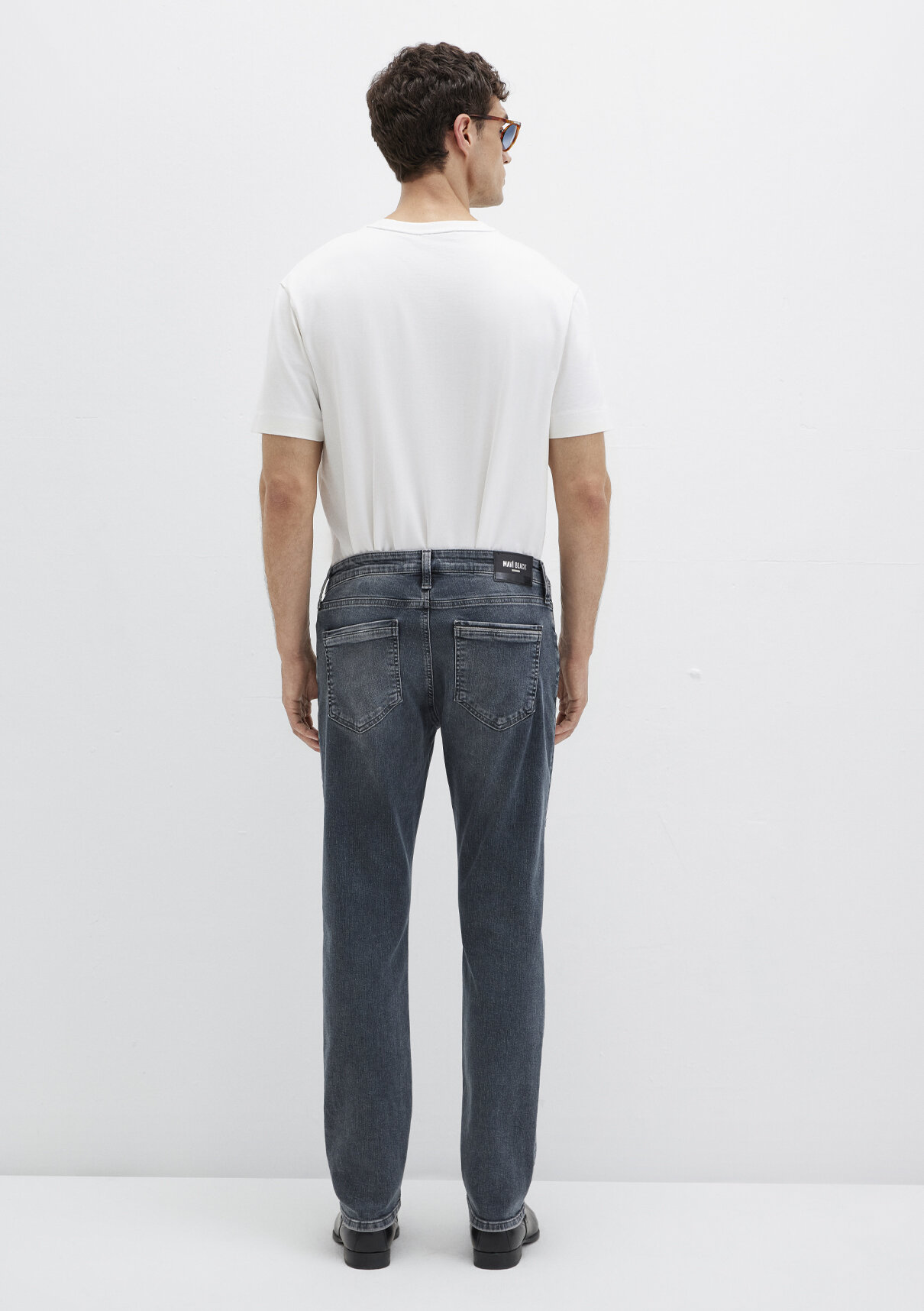 Mavi Black Puslu Vintage Gri Smoke Jean Pantolon görsel 5