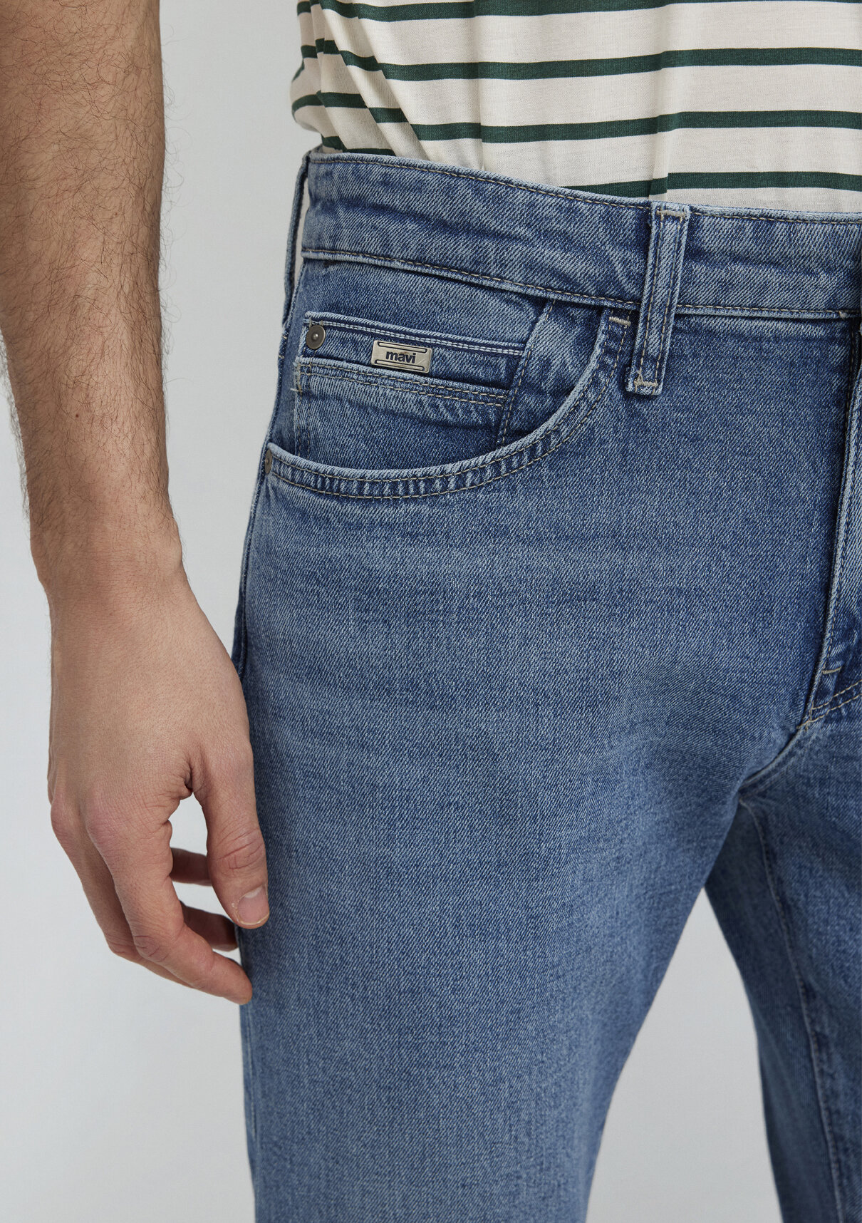 Mavi Premium Blue Vintage Indigo Mavisi Jean Pantolon görsel 7
