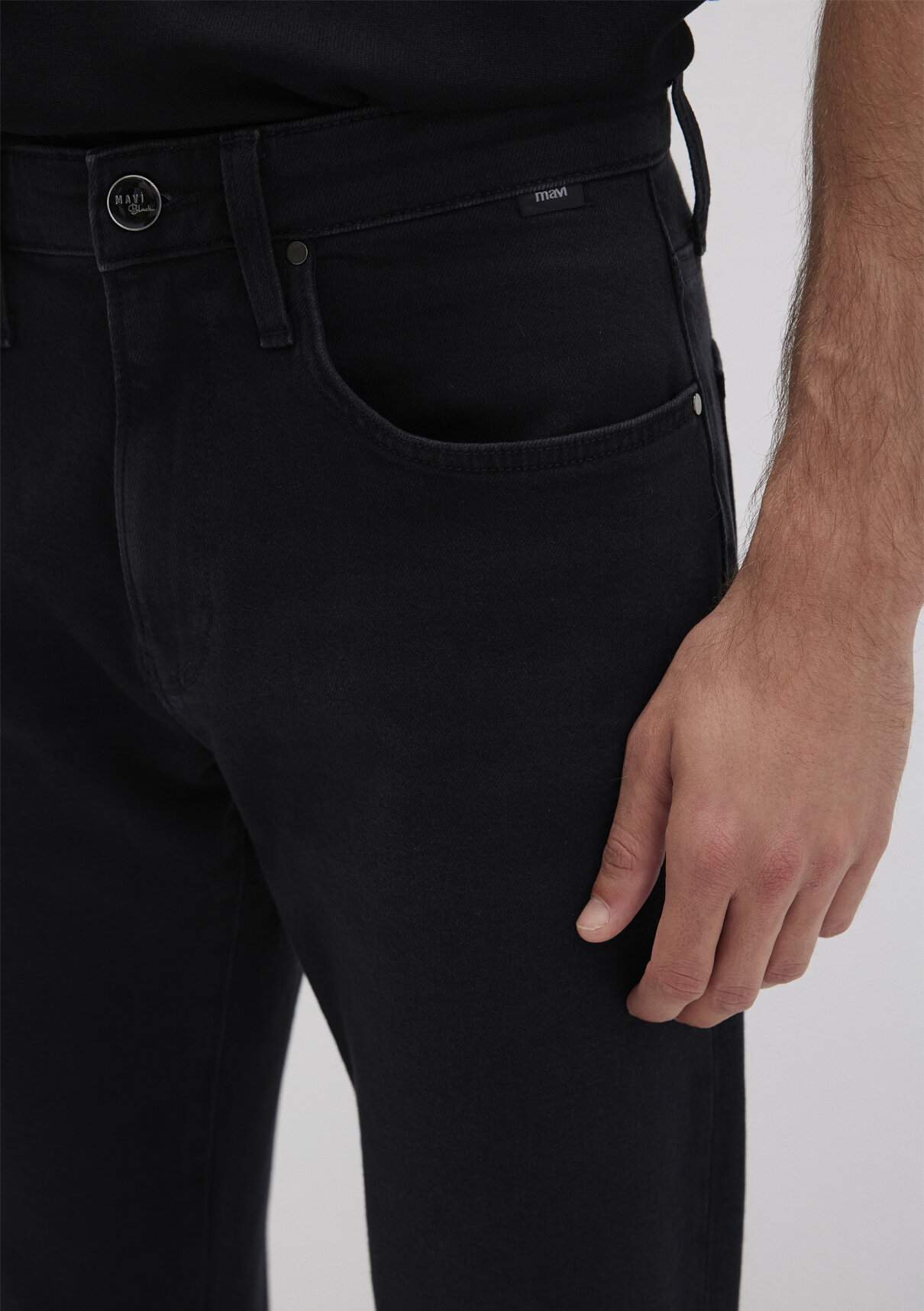 Mavi Lux Black Koyu Antrasit Jean Pantolon görsel 5