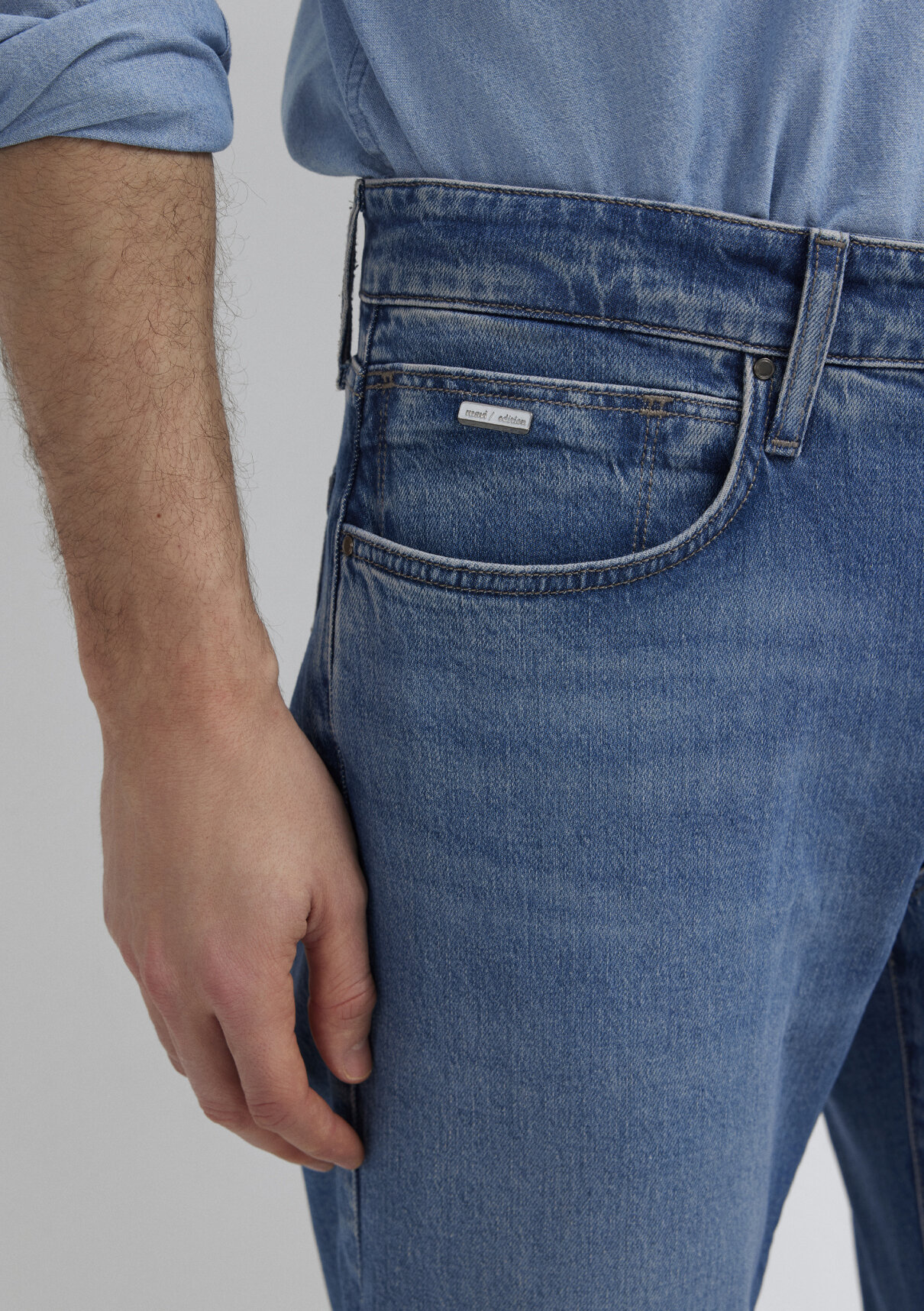 Mavi Edition Vintage Indigo Mavisi Jean Pantolon görsel 8