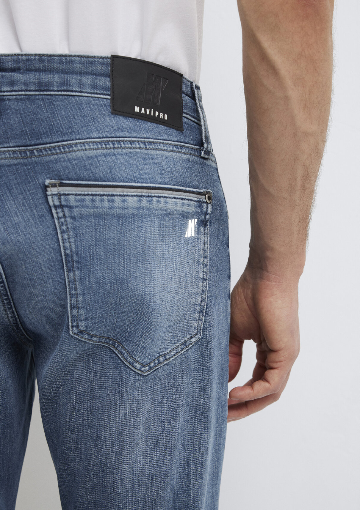 Mavi Pro Indigo Puslu Mavi Jean Pantolon görsel 8