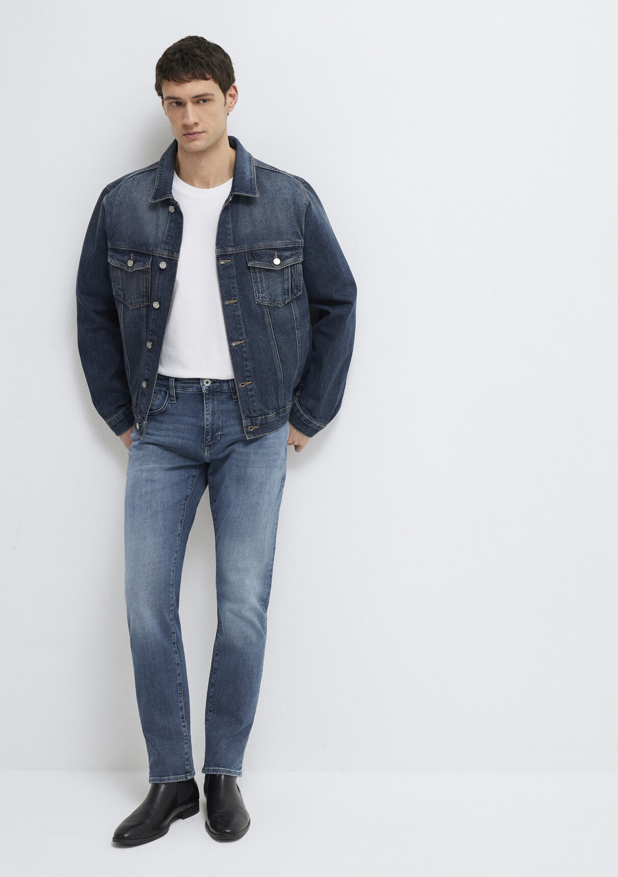 Mavi Pro Indigo Puslu Mavi Jean Pantolon görsel 2