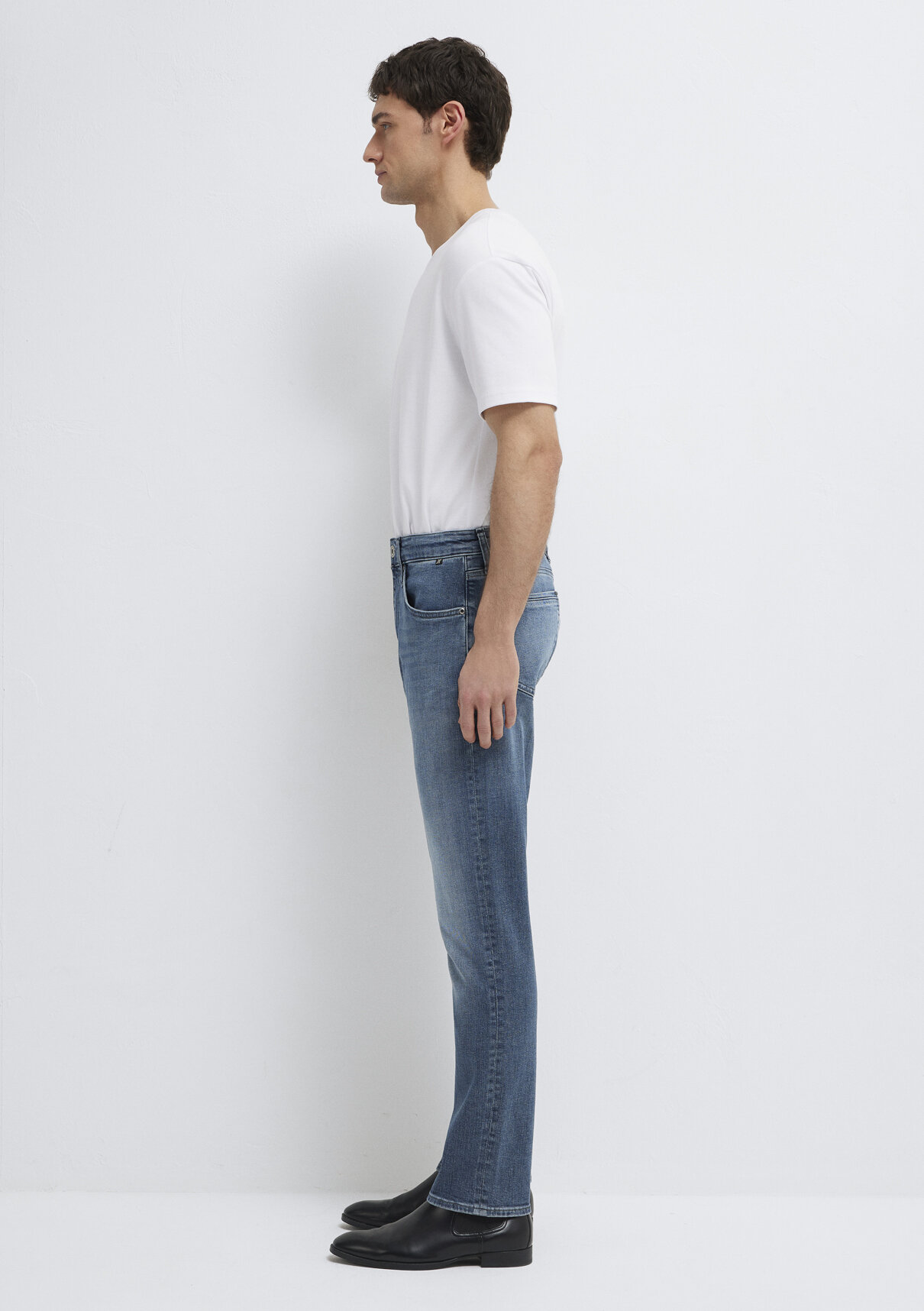 Mavi Pro Indigo Puslu Mavi Jean Pantolon görsel 4
