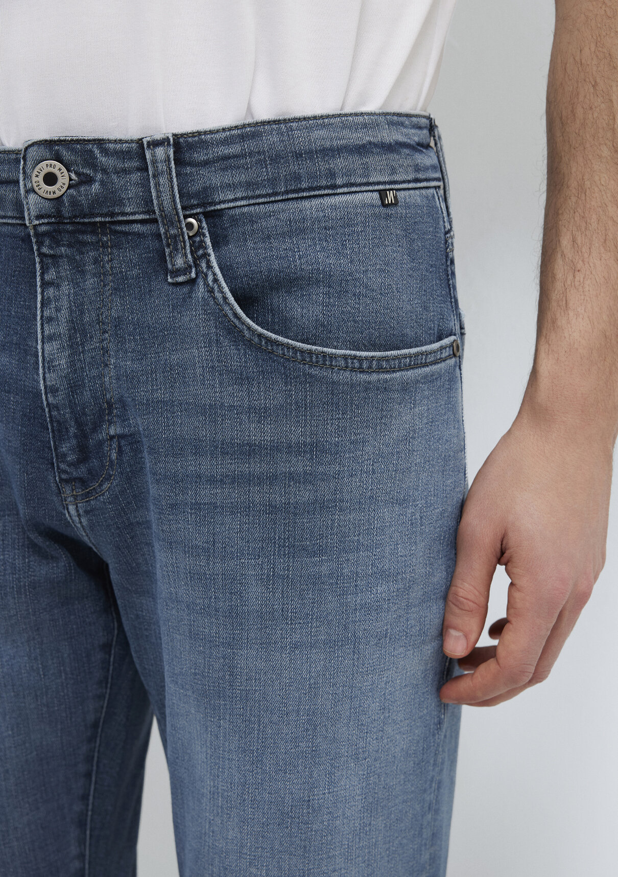 Mavi Pro Indigo Puslu Mavi Jean Pantolon görsel 6