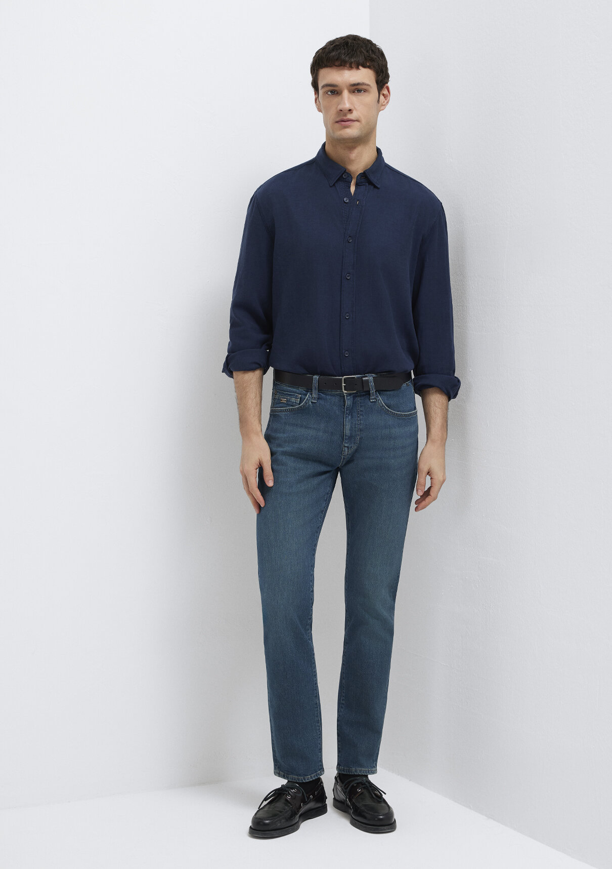 Mavi Pro Koyu Indigo Mavisi Jean Pantolon görsel 2