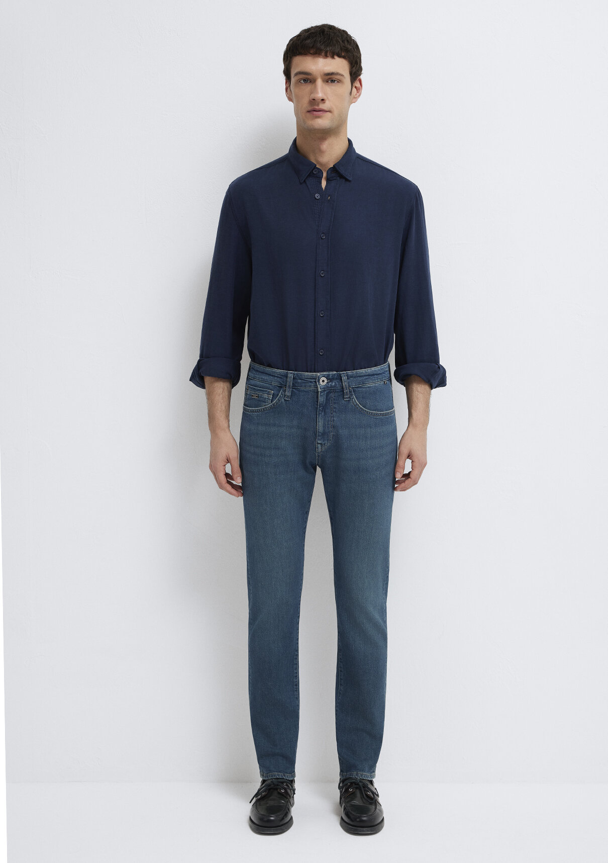 Mavi Pro Koyu Indigo Mavisi Jean Pantolon görsel 4