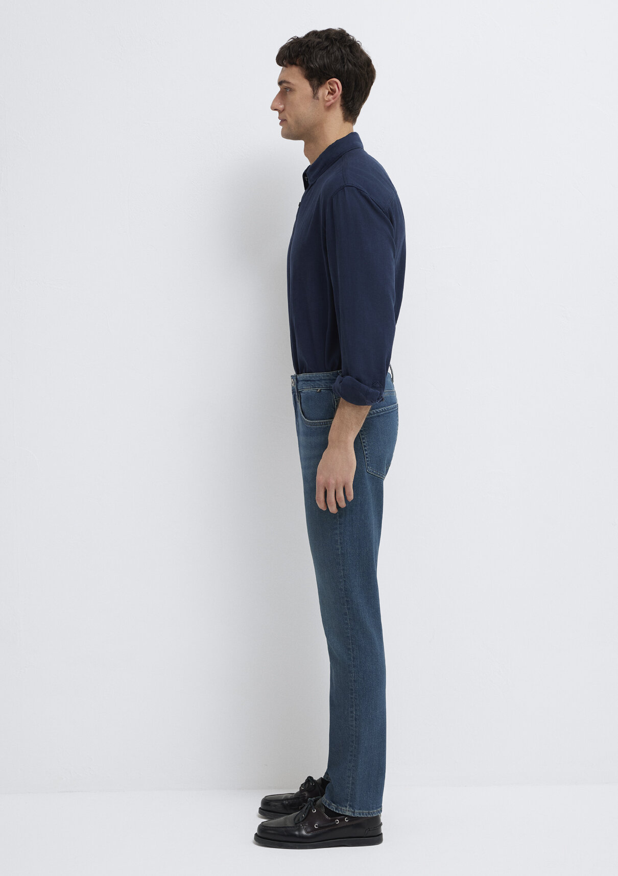 Mavi Pro Koyu Indigo Mavisi Jean Pantolon görsel 5