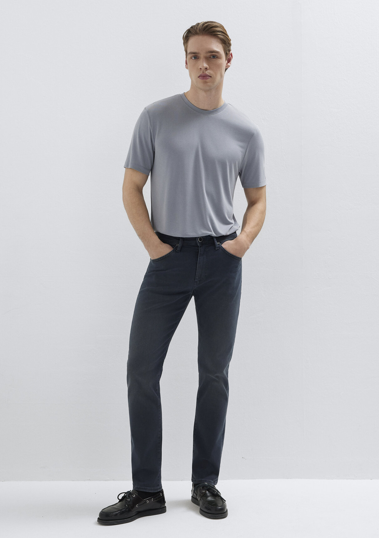 Mavi Pro Sport Koyu Puslu Mavi Jean Pantolon görsel 2