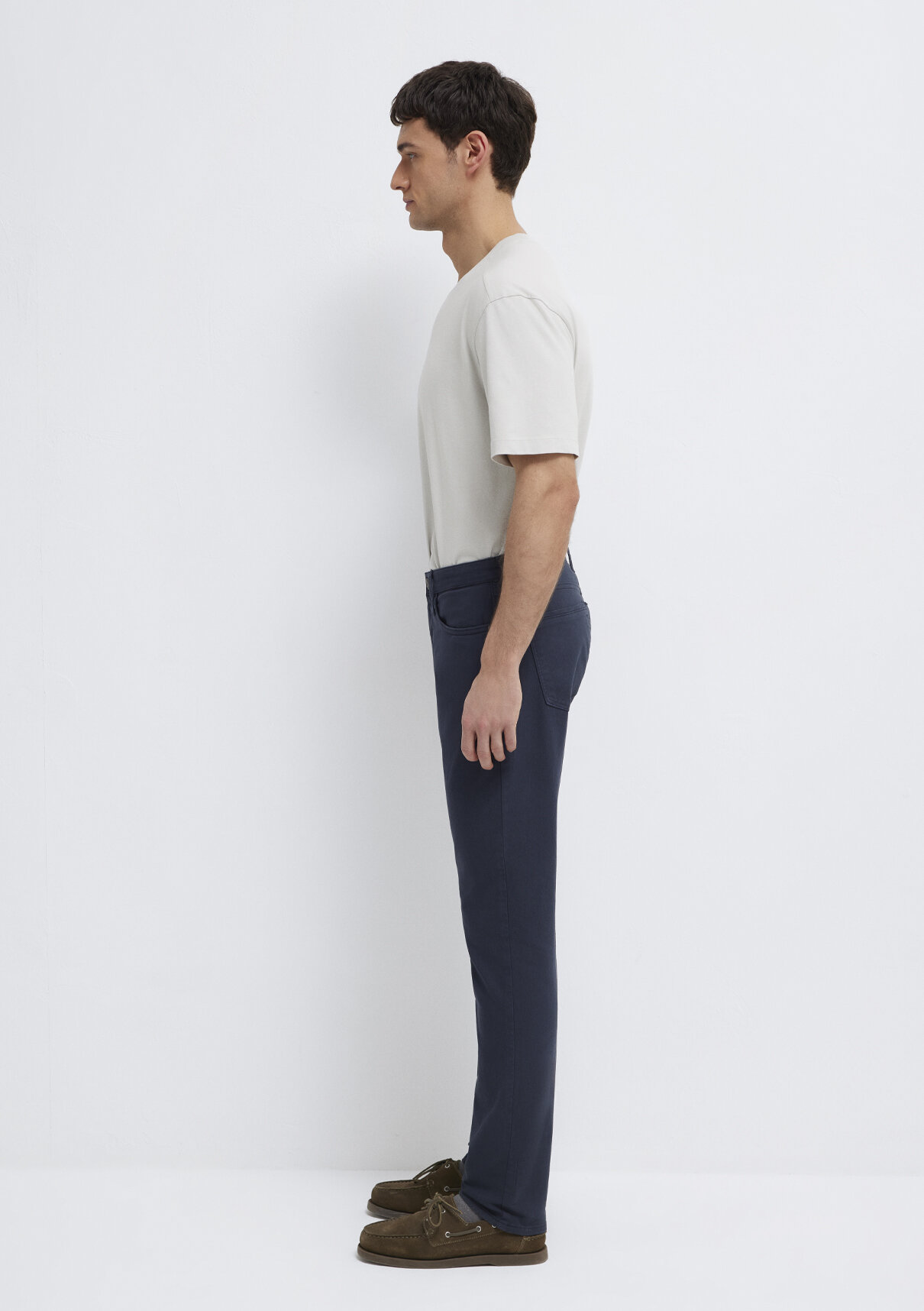 Mavi Marcus Mavi Black Lacivert Gabardin Pantolon görsel 4
