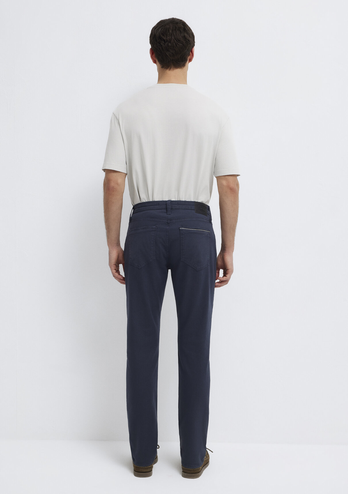 Mavi Marcus Mavi Black Lacivert Gabardin Pantolon görsel 5
