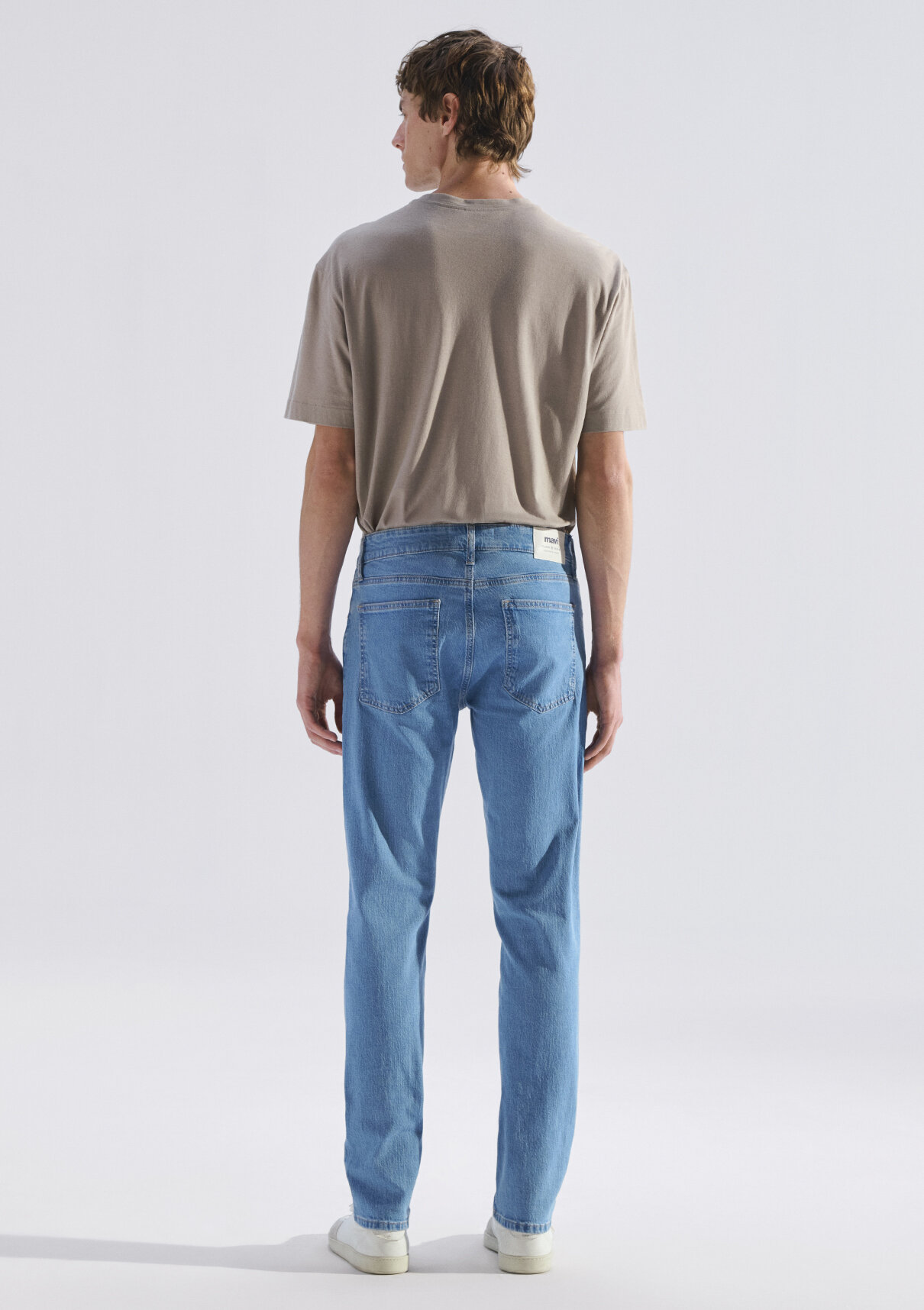 Mavi Classic Denim Puslu Açık Mavi Jean Pantolon görsel 3