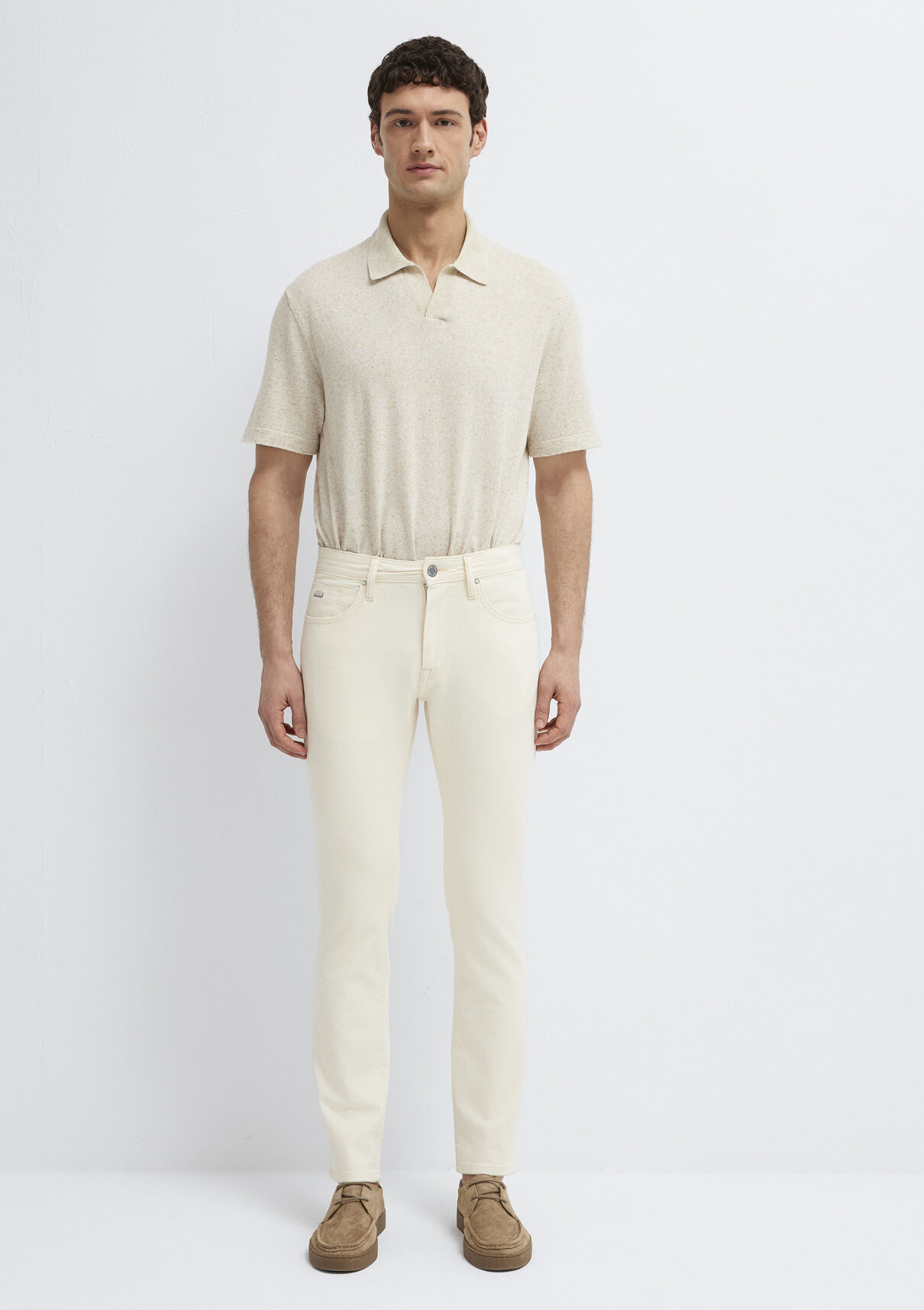 Mavi Edition Ekru Jean Pantolon görsel 3