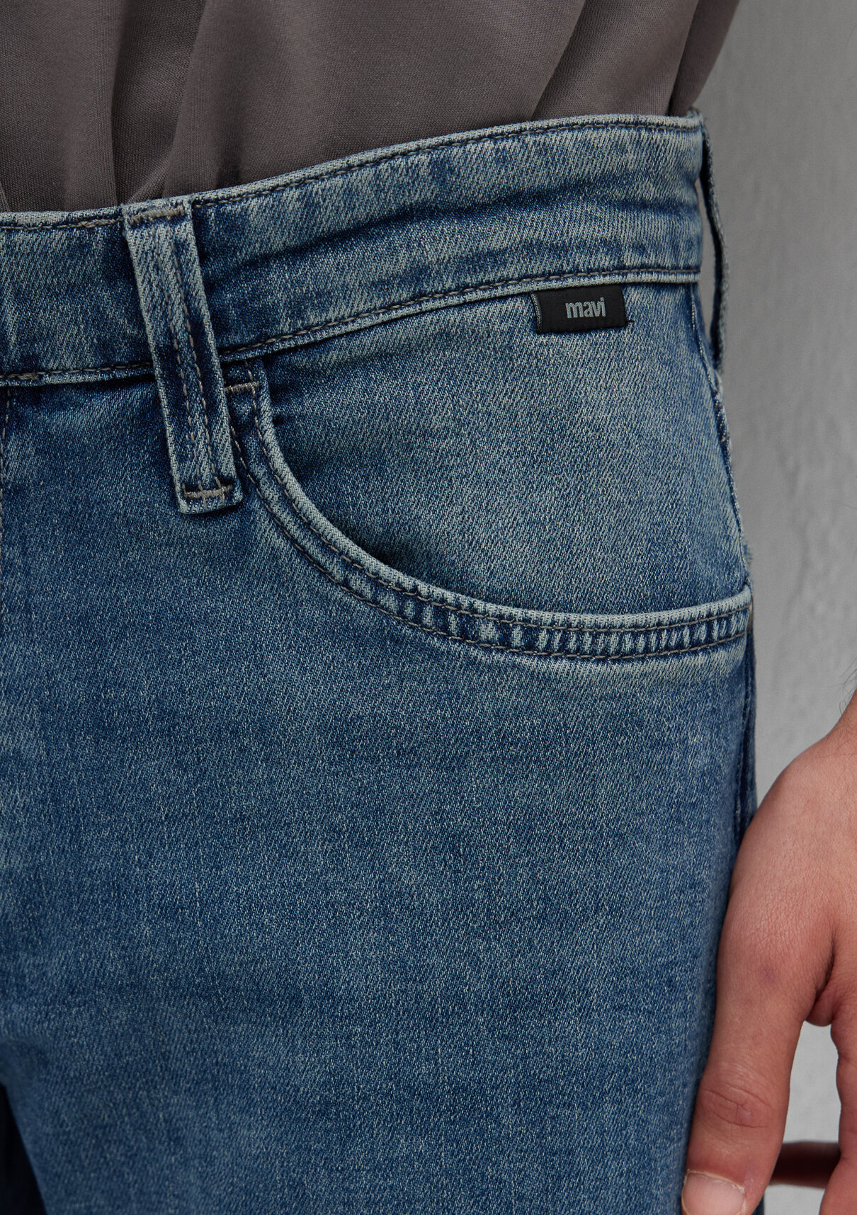 Mavi Black Puslu Indigo Mavisi Jean Pantolon görsel 7