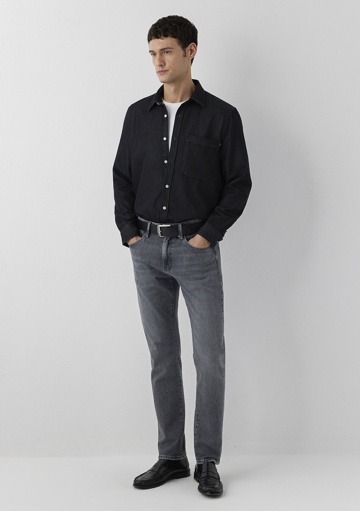 Mavi Classic Denim Gri Jean Pantolon