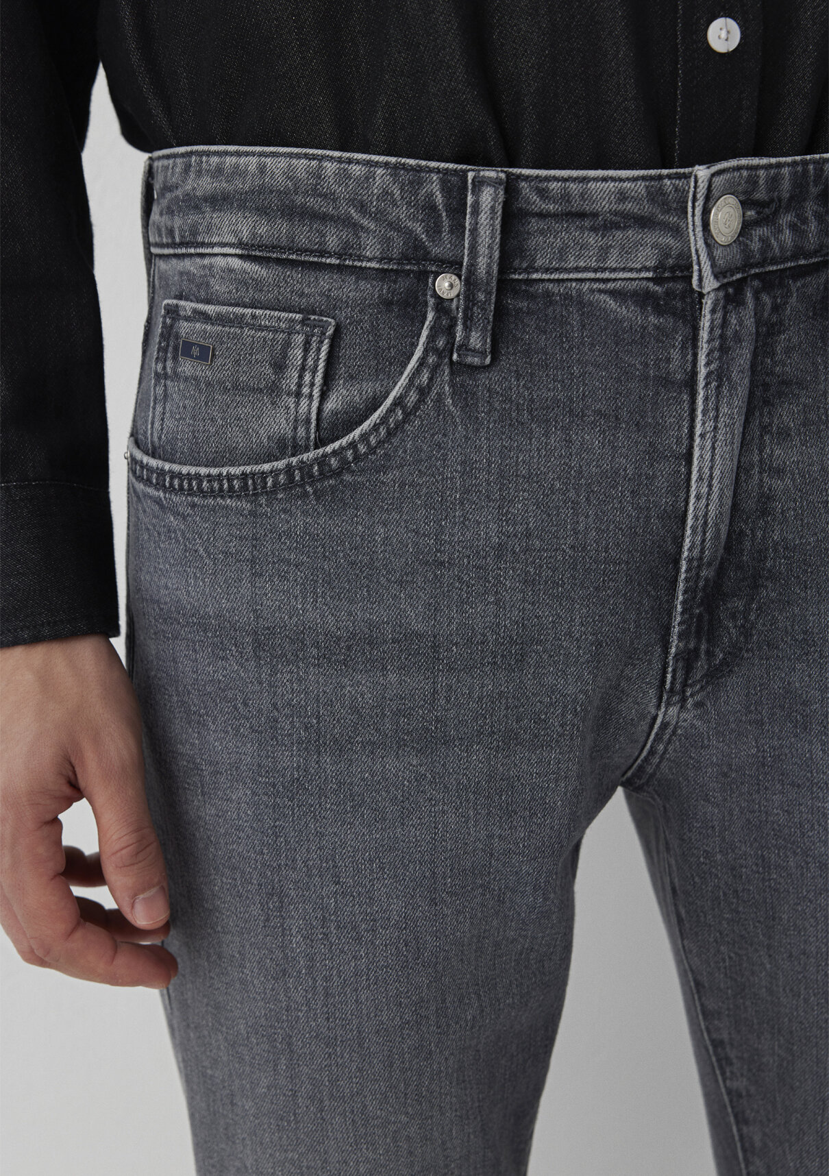 Mavi Classic Denim Gri Jean Pantolon görsel 7
